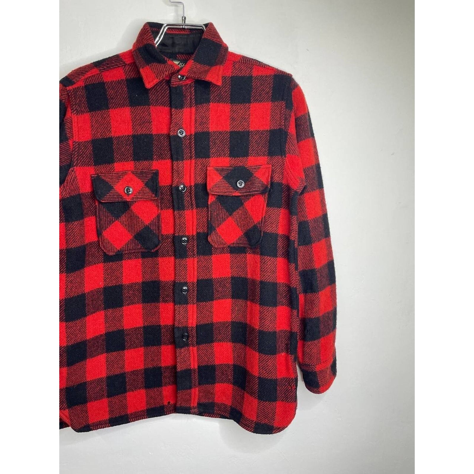 King Vintage King Kole Wool Flannel Shirt Plaid S Made in USA Size US S / EU 44-46 / 1 - 5 Thumbnail