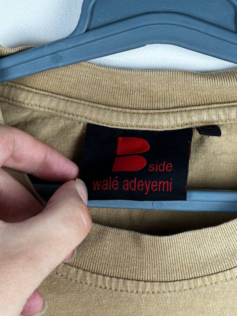 Japanese Brand Wale Adeyemi Graffiti B-side Sand T Shirt Size US XL / EU 56 / 4 - 6 Thumbnail