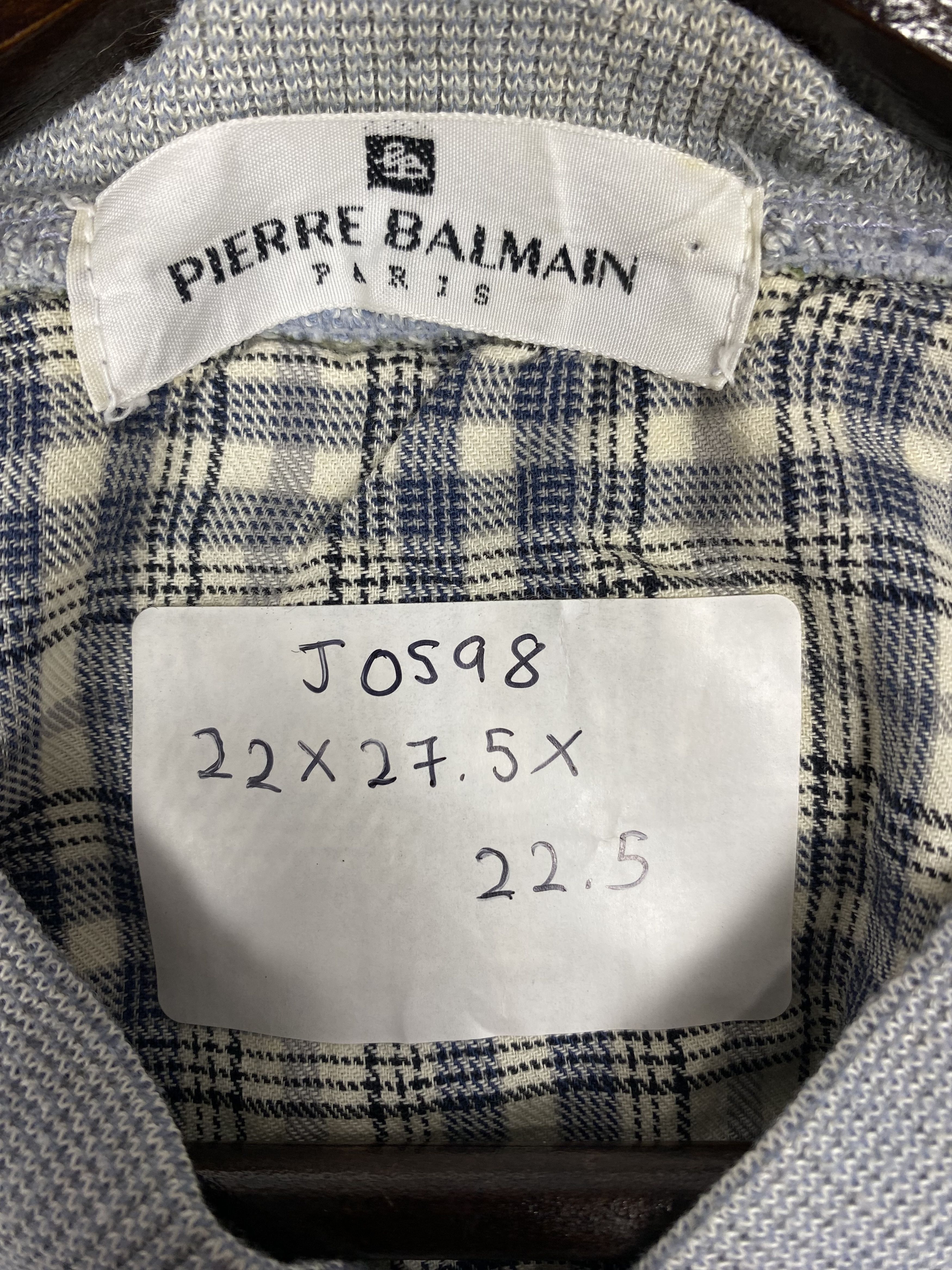 Pierre Balmain Vintage Pierre Balmain Half Button Sweatshirts DJ0598 Size US S / EU 44-46 / 1 - 8 Thumbnail