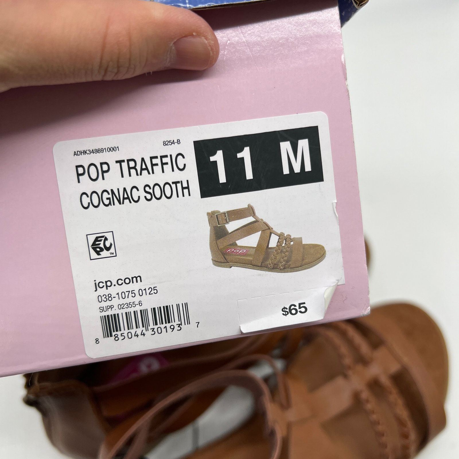 Other Pop Womens Traffic Ankle Strap Flat Sandals Cogna Size US 11 / IT 41 - 8 Thumbnail