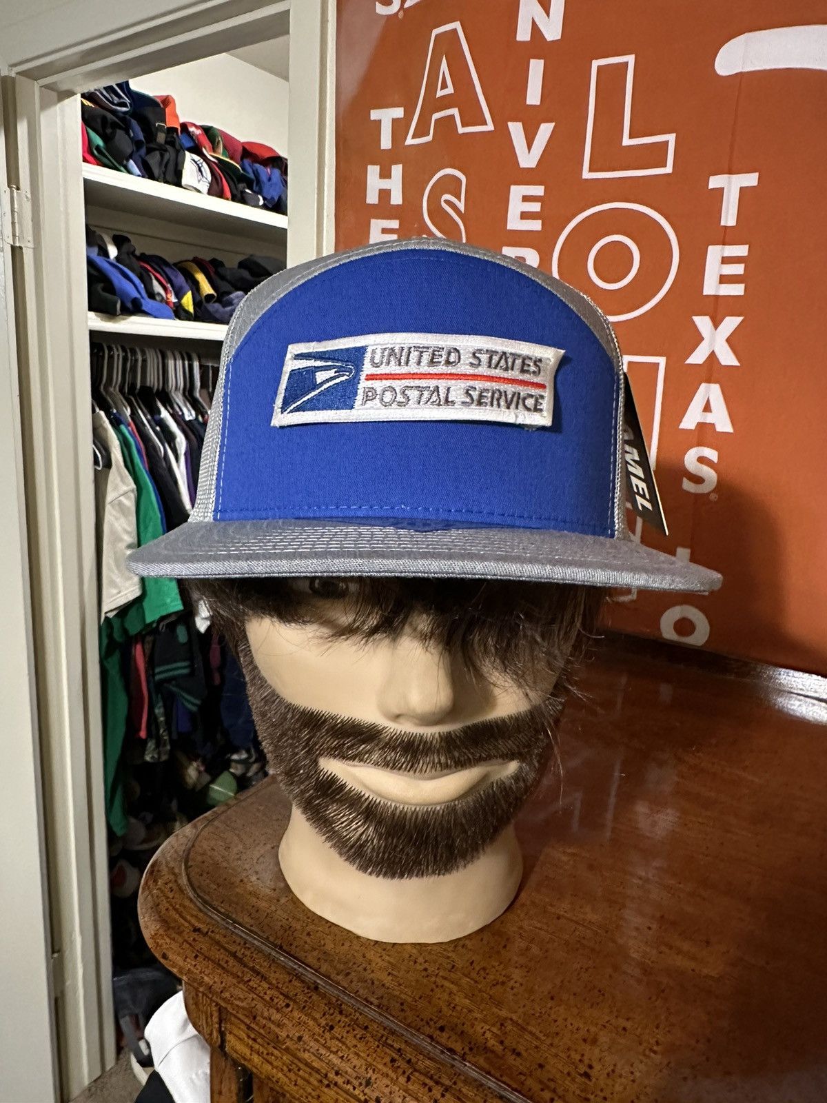 Anti Social Social Club × NFL × Vintage Vintage USPS NFL Detroit Lions “blue & grey” hat 00s Size ONE SIZE - 1 Thumbnail