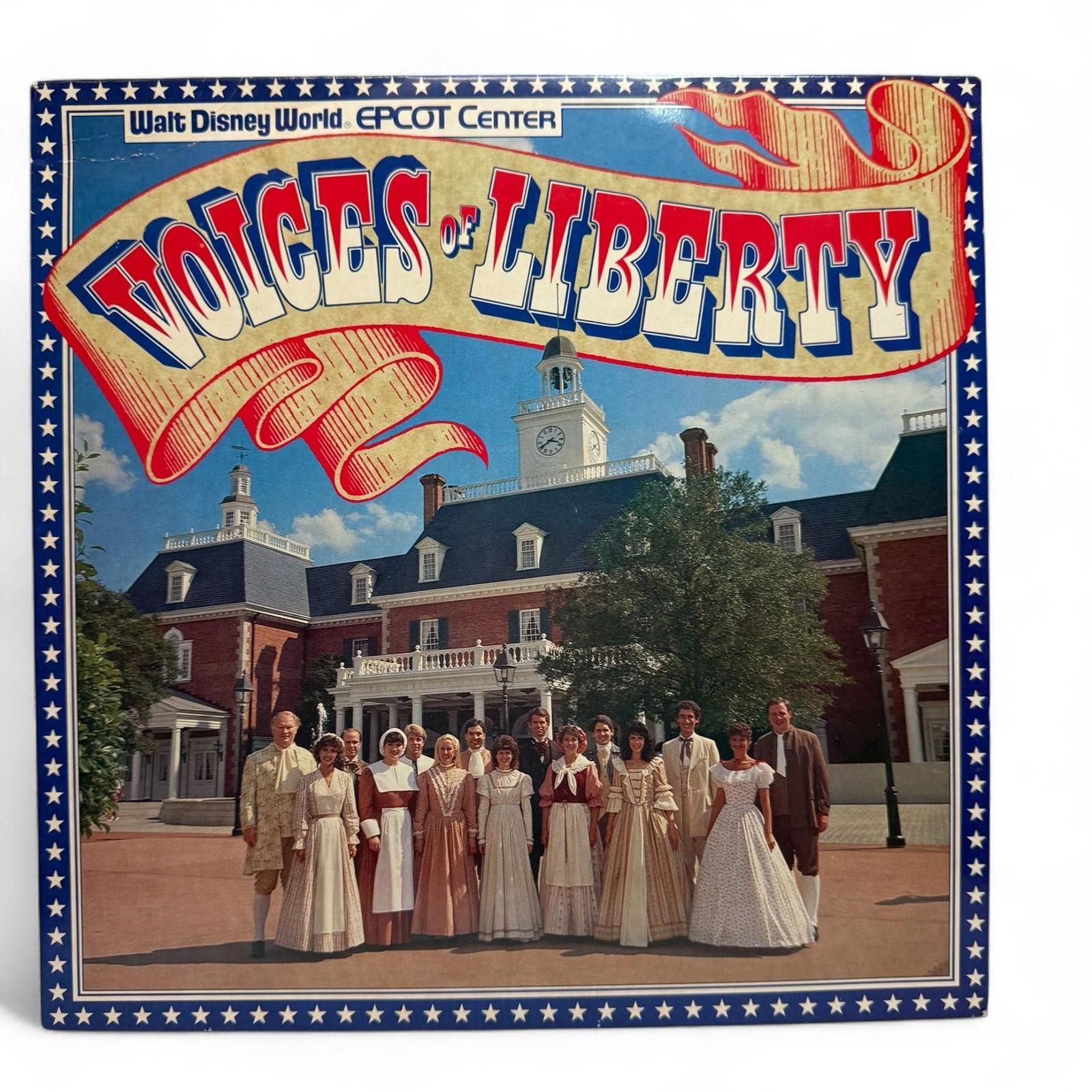 Designer Walt Disney World EPCOT Voices Of Liberty Vinyl Record Size ONE SIZE - 2 Thumbnail