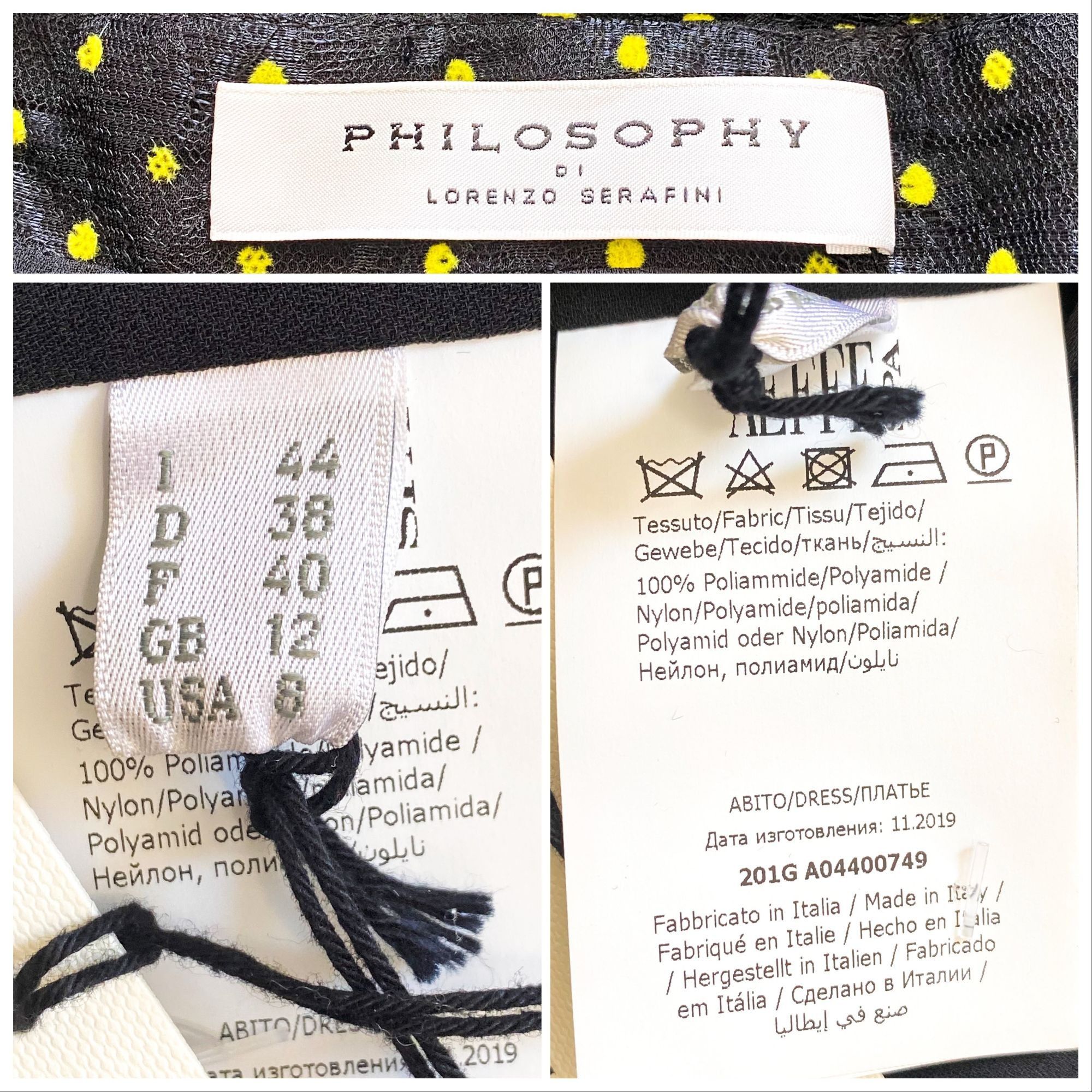 Philosophy di Lorenzo Serafini Philosophy Di Lorenzo Serafini Polka Dot Strapless Dress Size M / US 6-8 / IT 42-44 - 3 Thumbnail