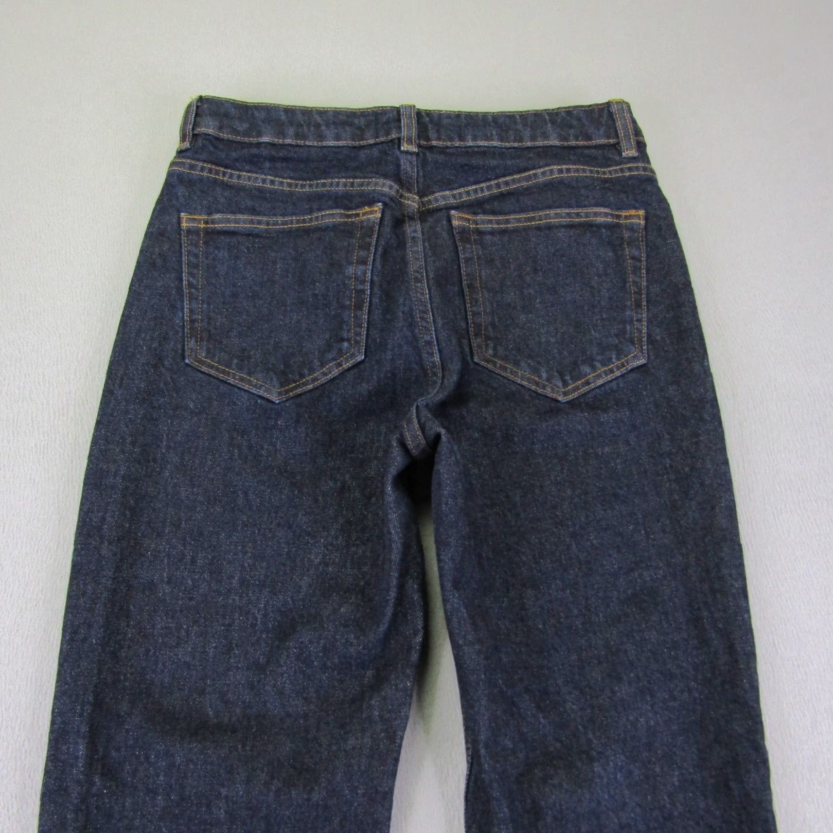 The Kooples VINTAGE The Kooples Jeans Womens 27 Blue Denim Button Fly Dark Wash Straight Leg Pants Size 27" / US 4 / IT 40 - 6 Thumbnail