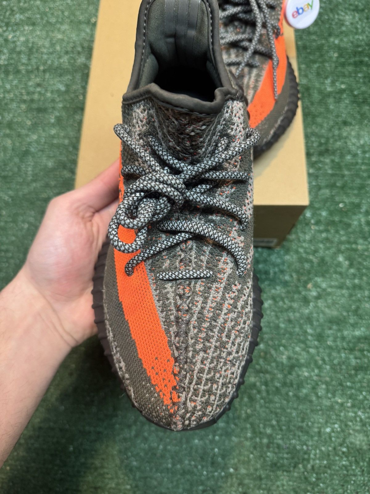 Adidas Adidas Yeezy Boost 350 Carbon Beluga Size 7 Size US 7 / EU 40 - 2 Thumbnail