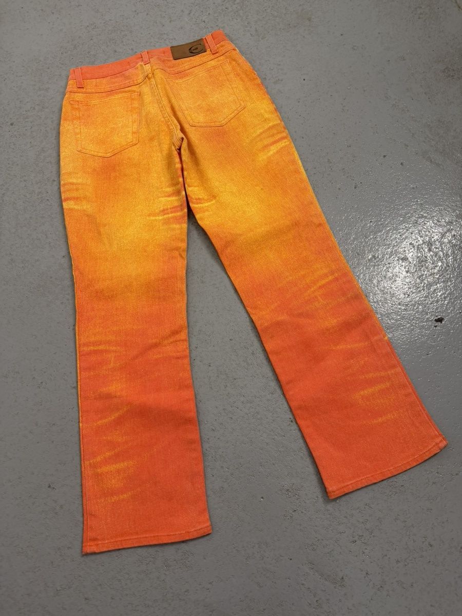 Just Cavalli Vintage Just Cavalli Orange Jeans Size 26" / US 2 / IT 38 - 12 Thumbnail