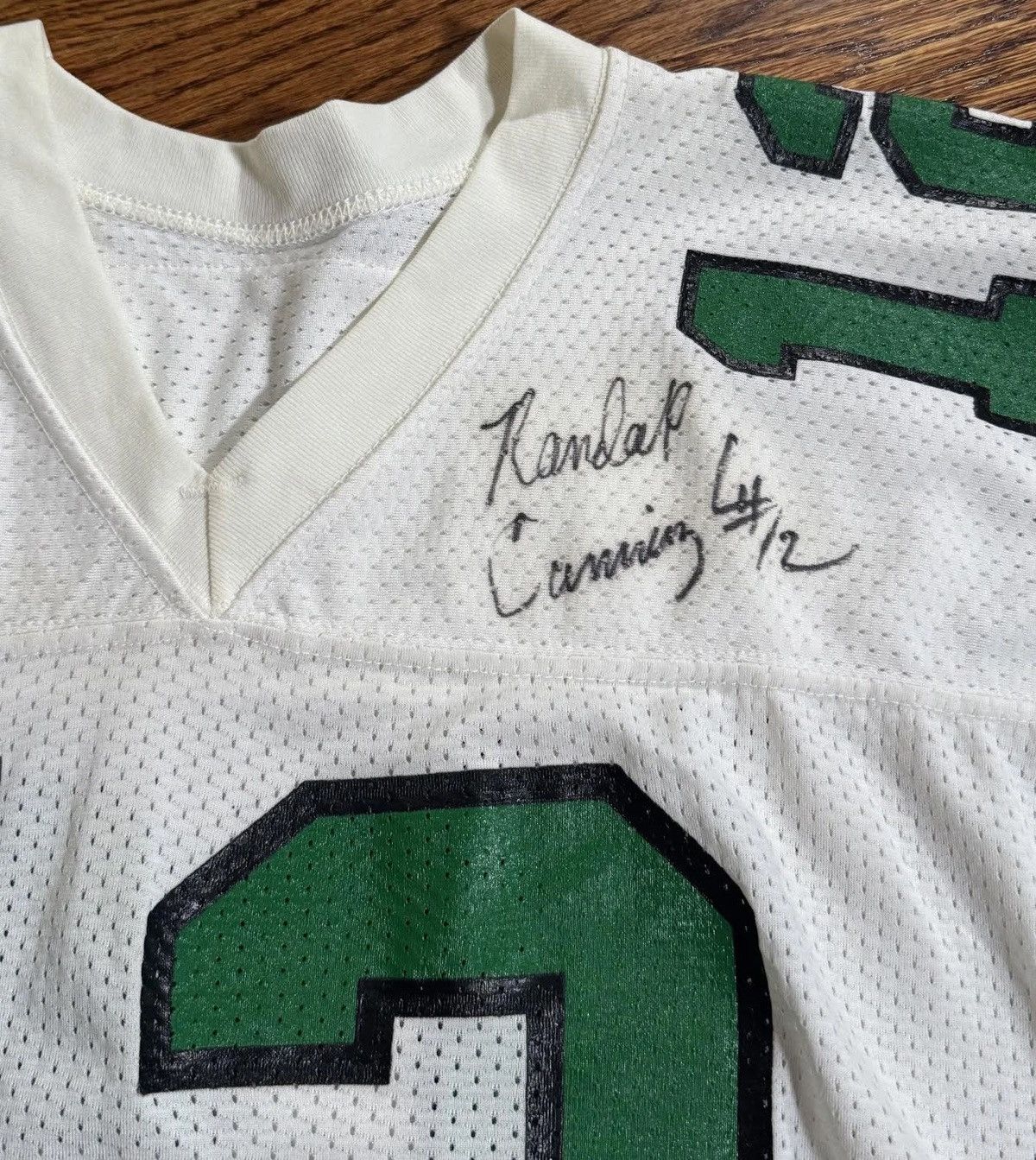 Russell Athletic Vintage Russell Philadelphia Eagles Randall Cunningham Size US XL / EU 56 / 4 - 3 Thumbnail