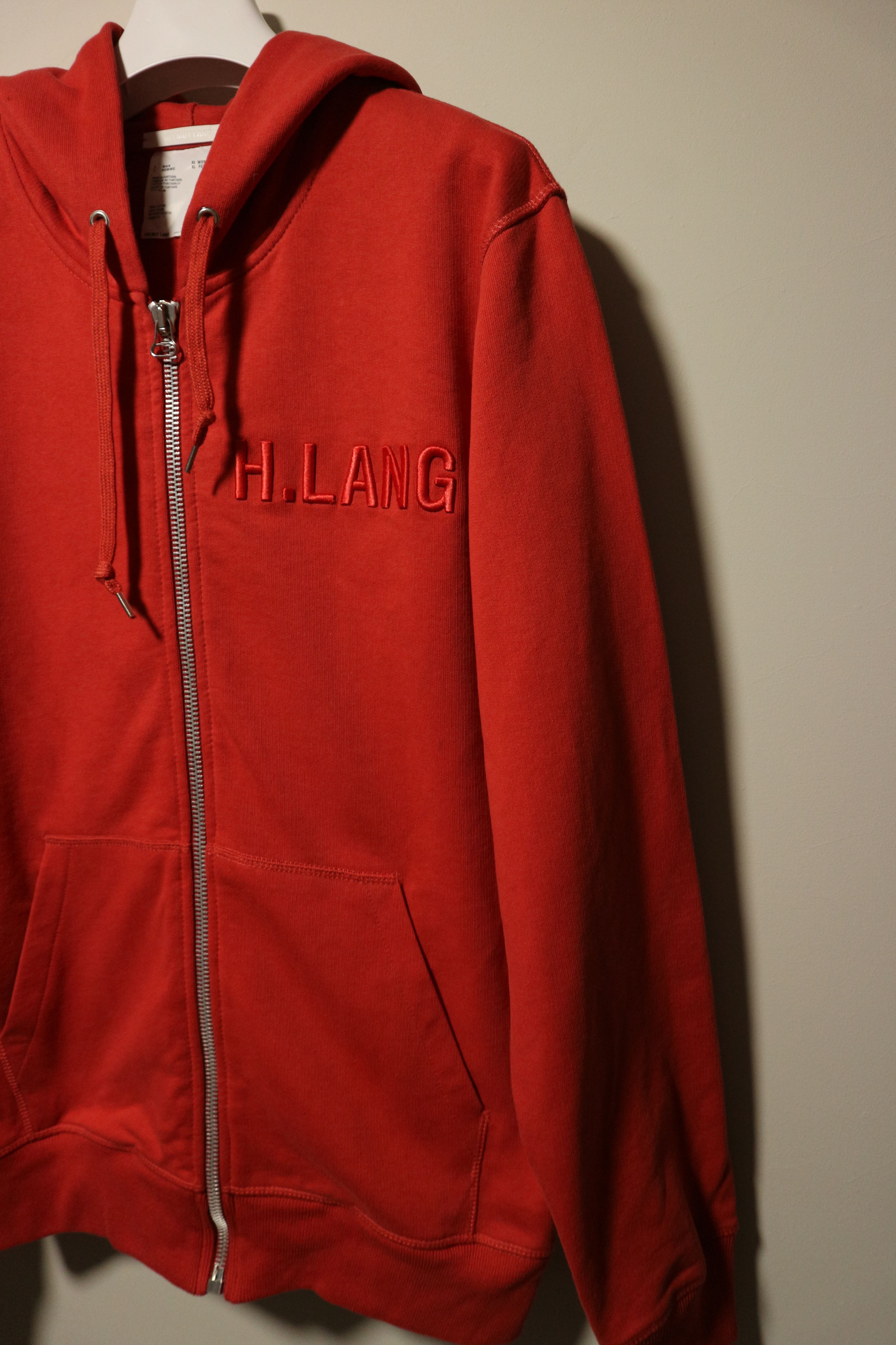 Helmut Lang Ebroidered logo hoodie Size US L / EU 52-54 / 3 - 2 Thumbnail