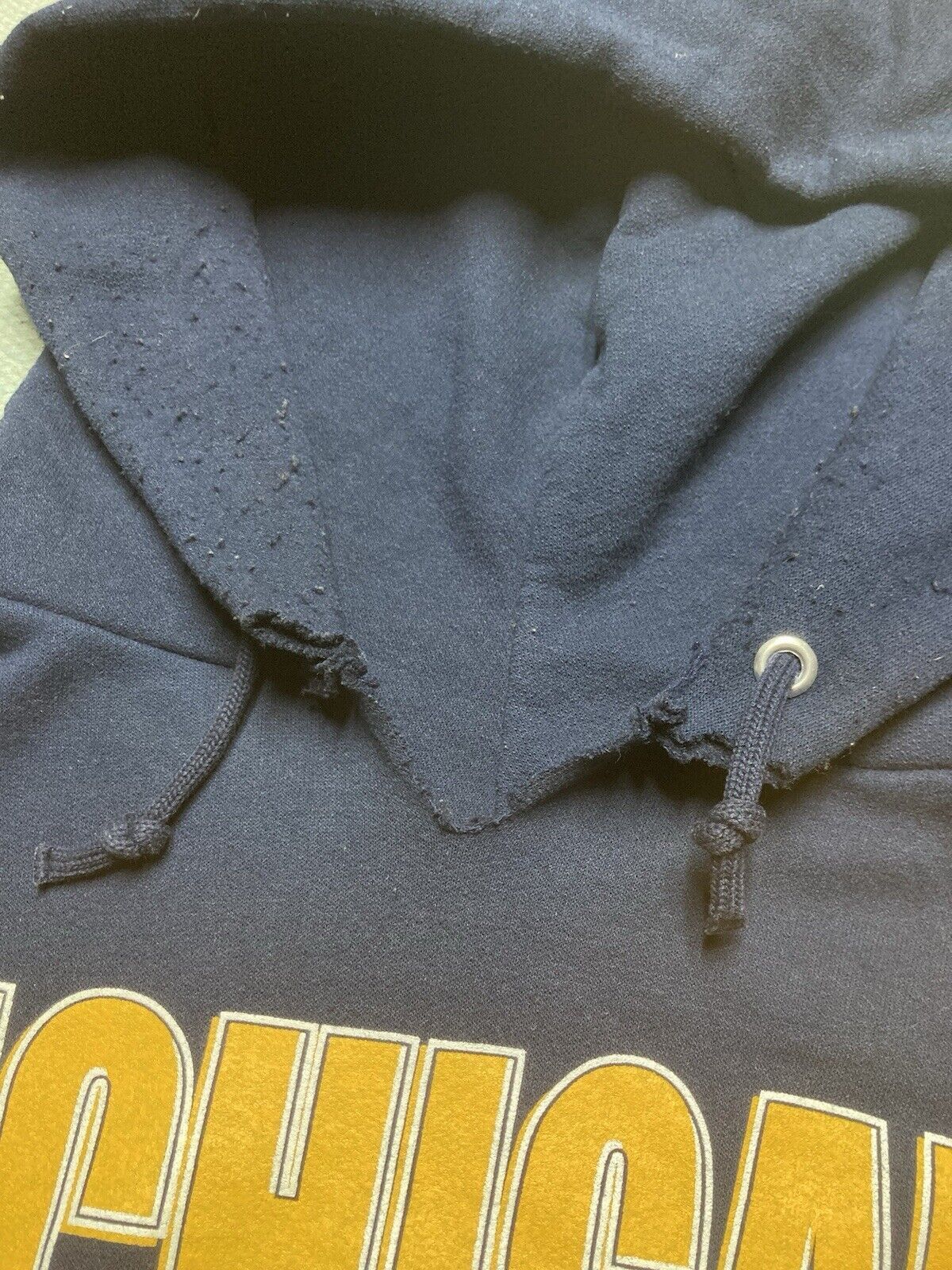 Vintage Vtg pullover hoodie university of Michigan wolverines XL Size US XL / EU 56 / 4 - 3 Thumbnail