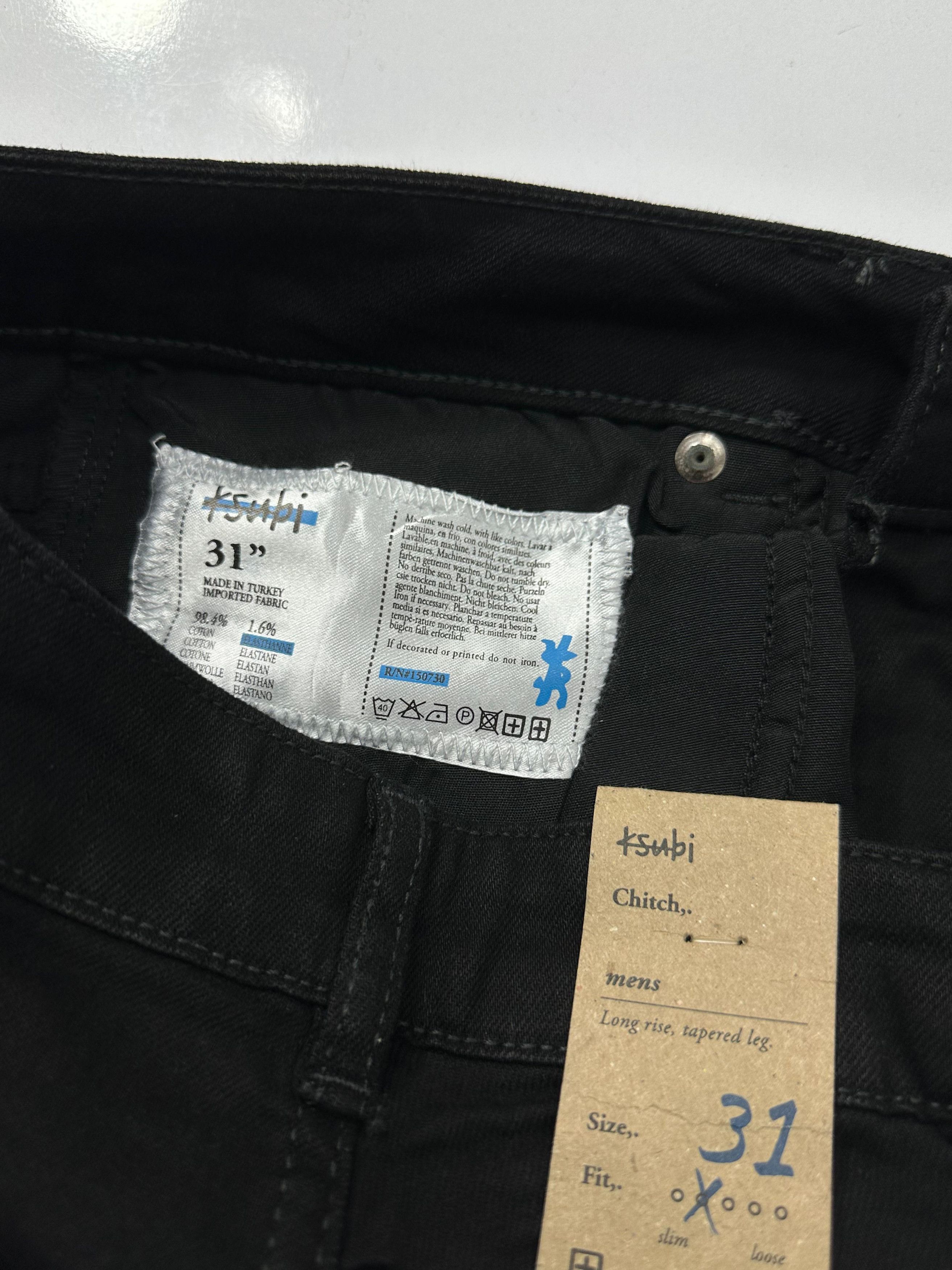 CC000013 Ksubi Jeans in Black