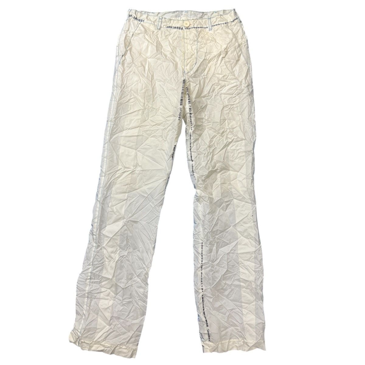 KANGHYUK KANGHYUK 2019 COLLECTION 5 Crinkled Nylon Airbag Trousers Size US 44 / EU 60 - 1 Thumbnail