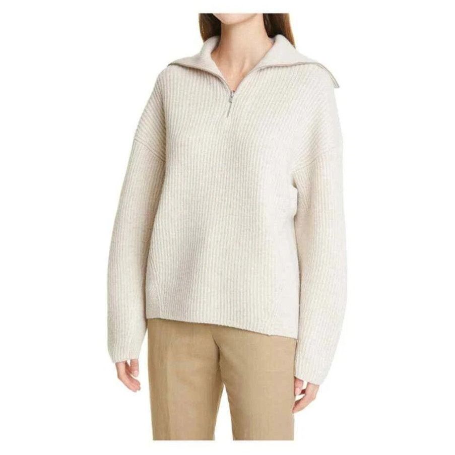 Vince Vince Ribbed Half Zip Sweater Size Medium Size M / US 6-8 / IT 42-44 - 1 Thumbnail