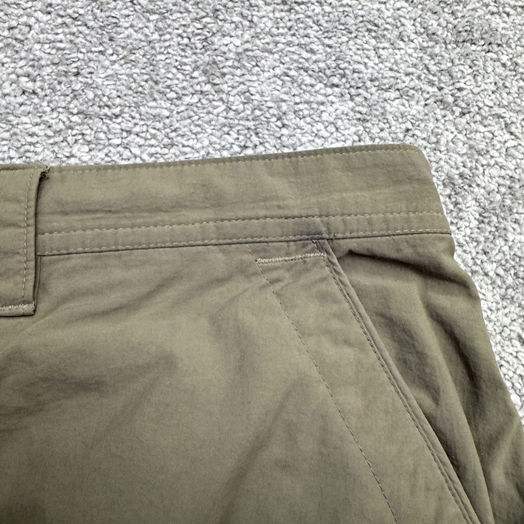 Vintage REI Sahara Cargo Pants Mens XL Brown Straight Leg Lightweight Outdoor Hiking Size US 36 / EU 52 - 6 Thumbnail