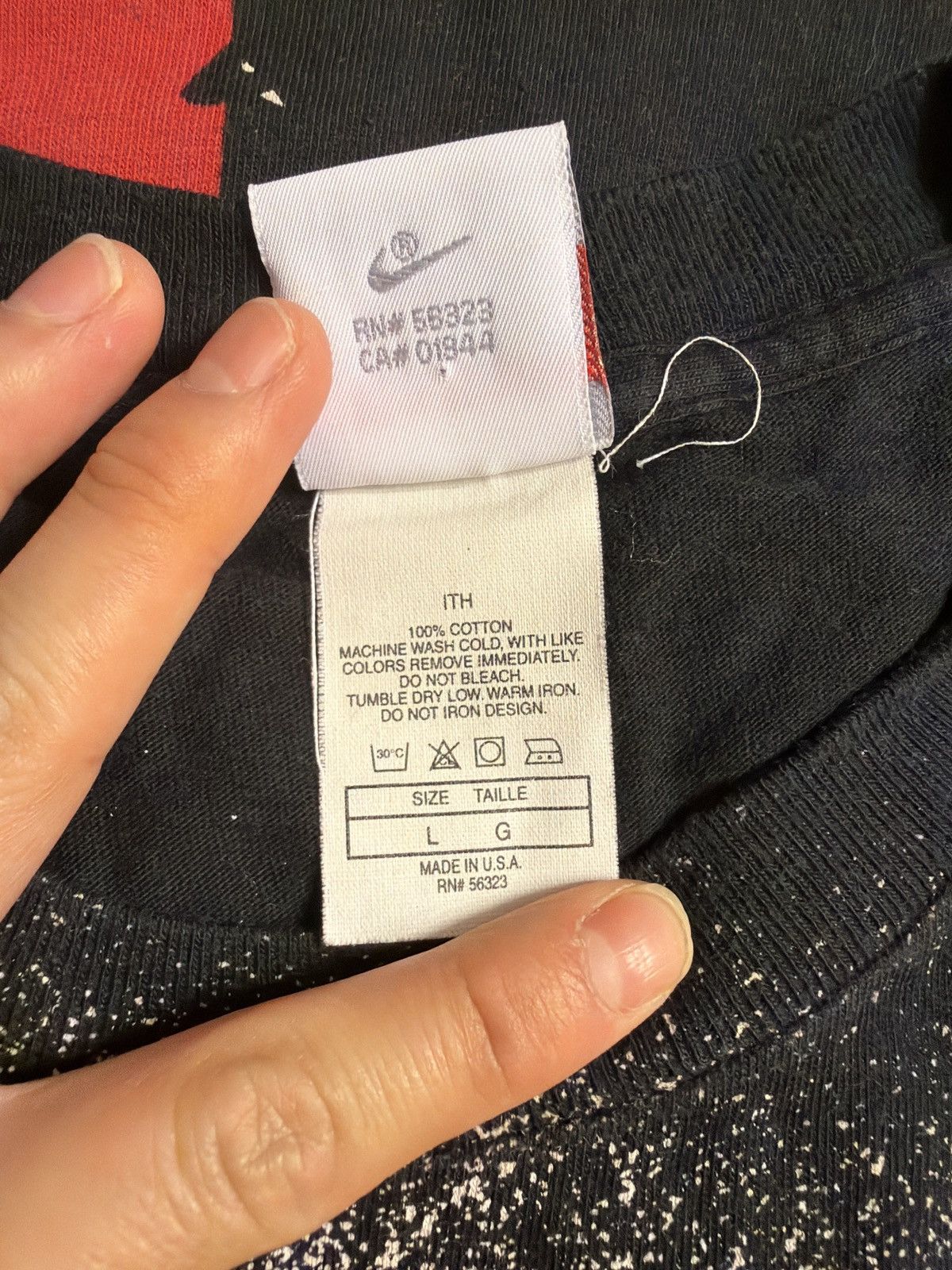 Nike Nike Air Jordan Vintage Tee Size US L / EU 52-54 / 3 - 4 Thumbnail