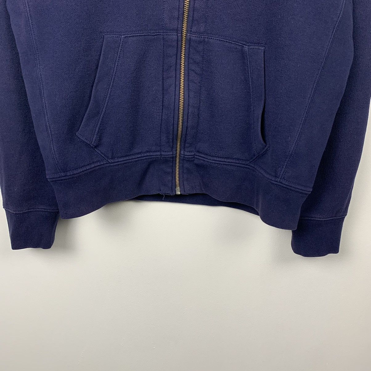 Polo Ralph Lauren Vintage Y2K Polo Ralph Lauren Zip Up Hoodie Yellow Pony Logo Size US L / EU 52-54 / 3 - 3 Thumbnail