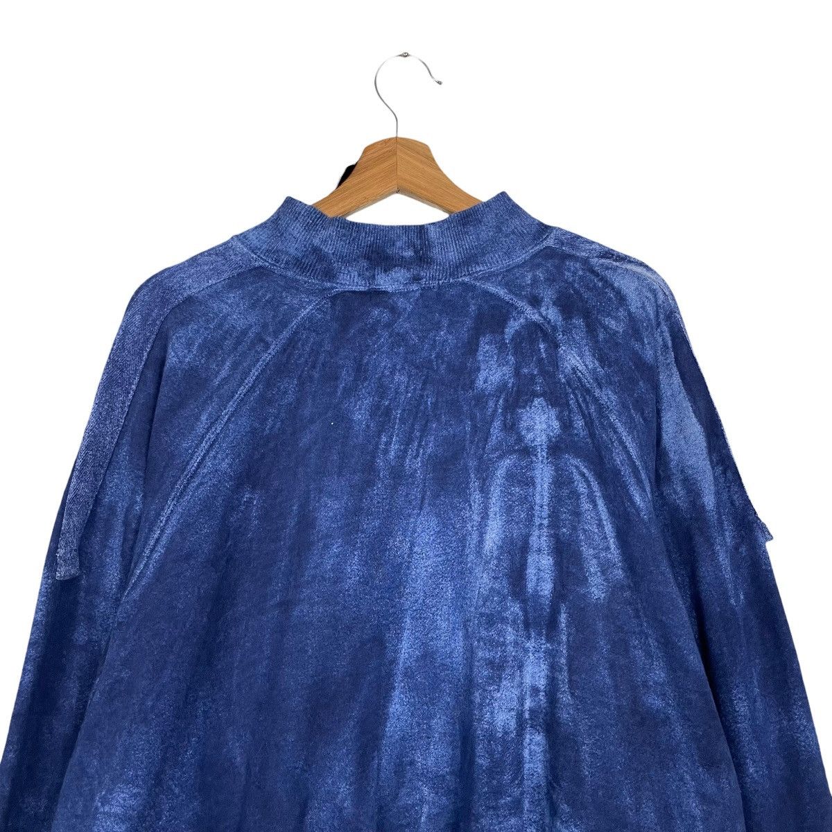 Issey Miyake Issey Miyake Acid Wash Cropped Sweatshirt Size US XS / EU 42 / 0 - 8 Thumbnail