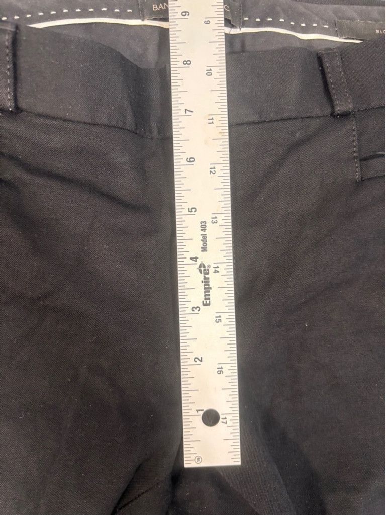 Banana Republic Women's Banana Republic Pants, 4S, Black Size 27" / US 4 / IT 40 - 4 Thumbnail