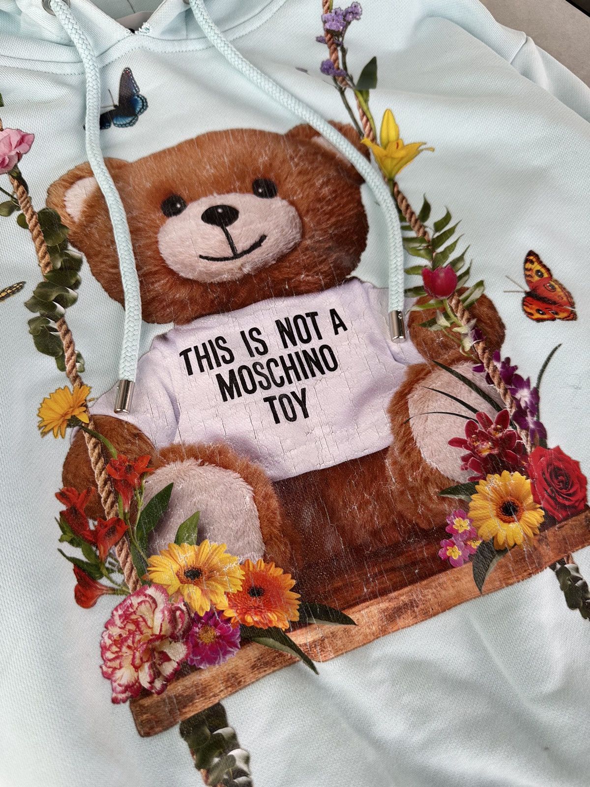 Moschino Moschino Printed Hoodie Size S / US 4 / IT 40 - 4 Thumbnail