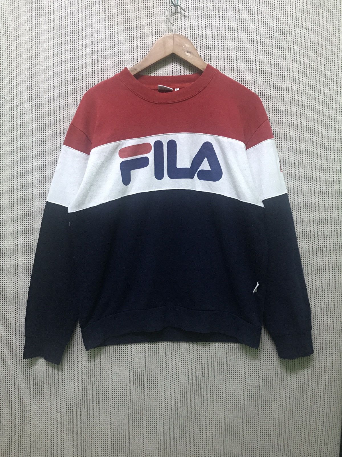Fila × Vintage unisex ‼️ fila big logo sweatshirt Size US L / EU 52-54 / 3 - 2 Thumbnail