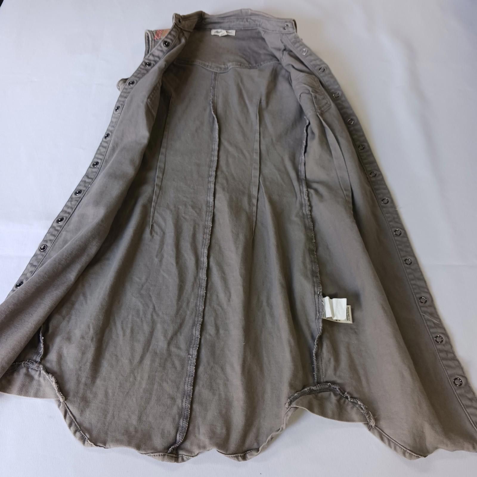 Other Funky Soul Womens Greenish Gray Snap Button Dress Size Small Size S / US 4 / IT 40 - 11 Thumbnail
