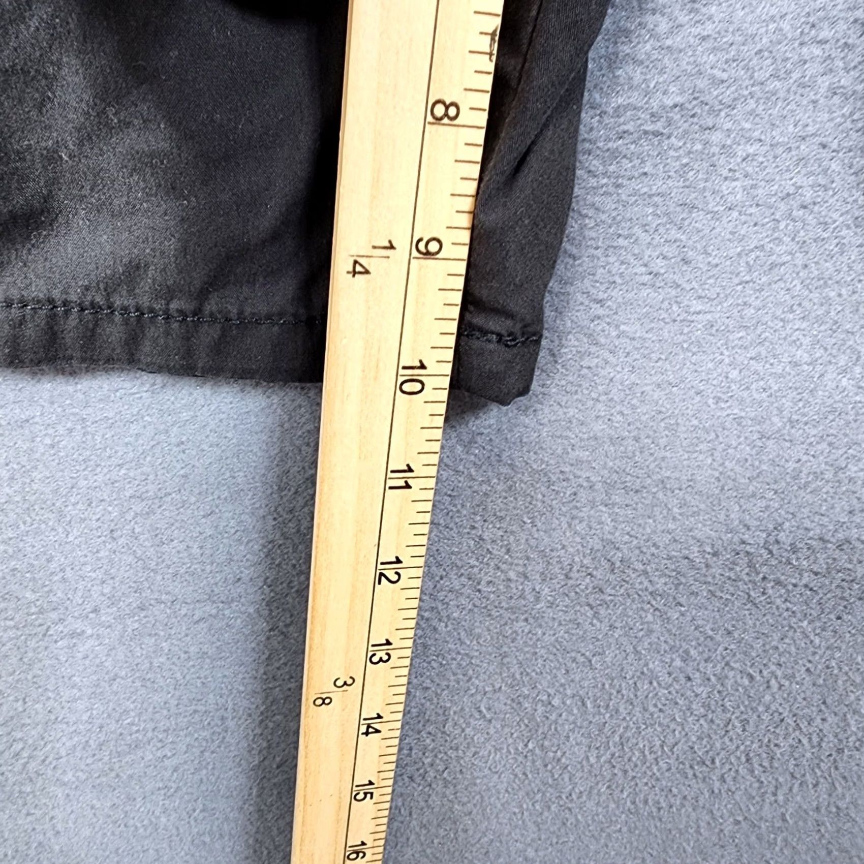 Wrangler Wrangler Shorts 32x10 Black Chino Casual Stretch Hiking Outdoor Men’s Regular Inseam 10" Zip Flat Front Overall Mens Size US 32 / EU 48 - 5 Thumbnail