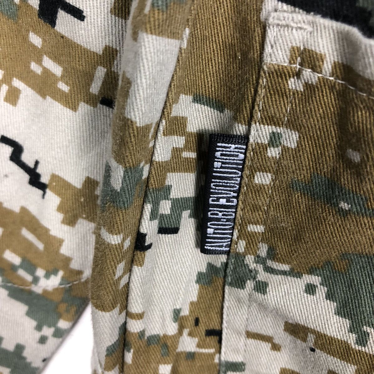 Japanese Brand Camouflage Military Design Jumper Coverall Auto Bi Evolutio Size US 38 / EU 54 - 15 Thumbnail