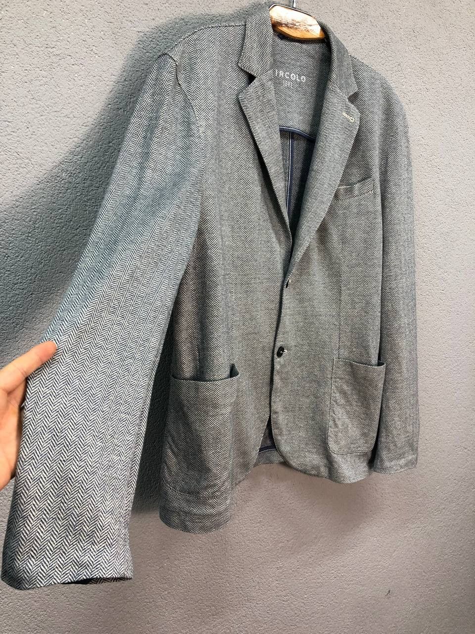 Circolo 1901 Circolo1901 linen mens blazer jacket size 58 / XL Size 54R - 3 Thumbnail