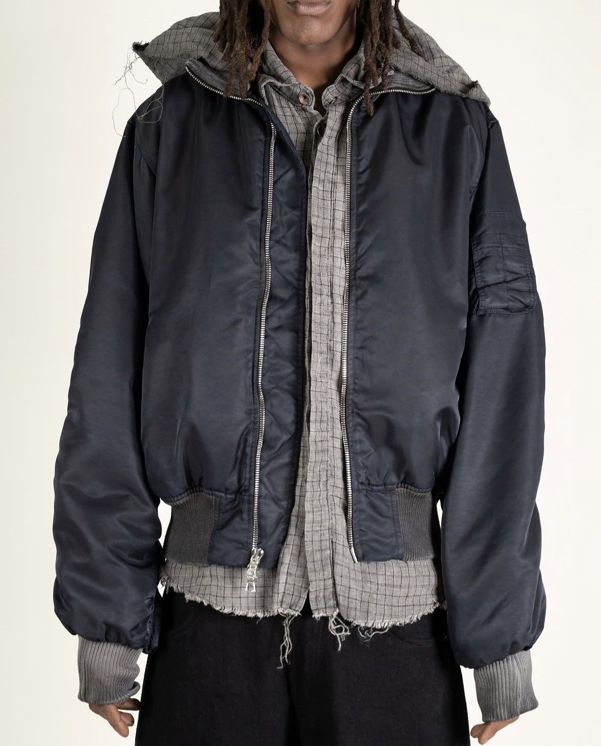 K-Two Studios K-Two Studios Ink Dyed Hooded Bomber V2 "navy" Size US M / EU 48-50 / 2 - 10 Thumbnail