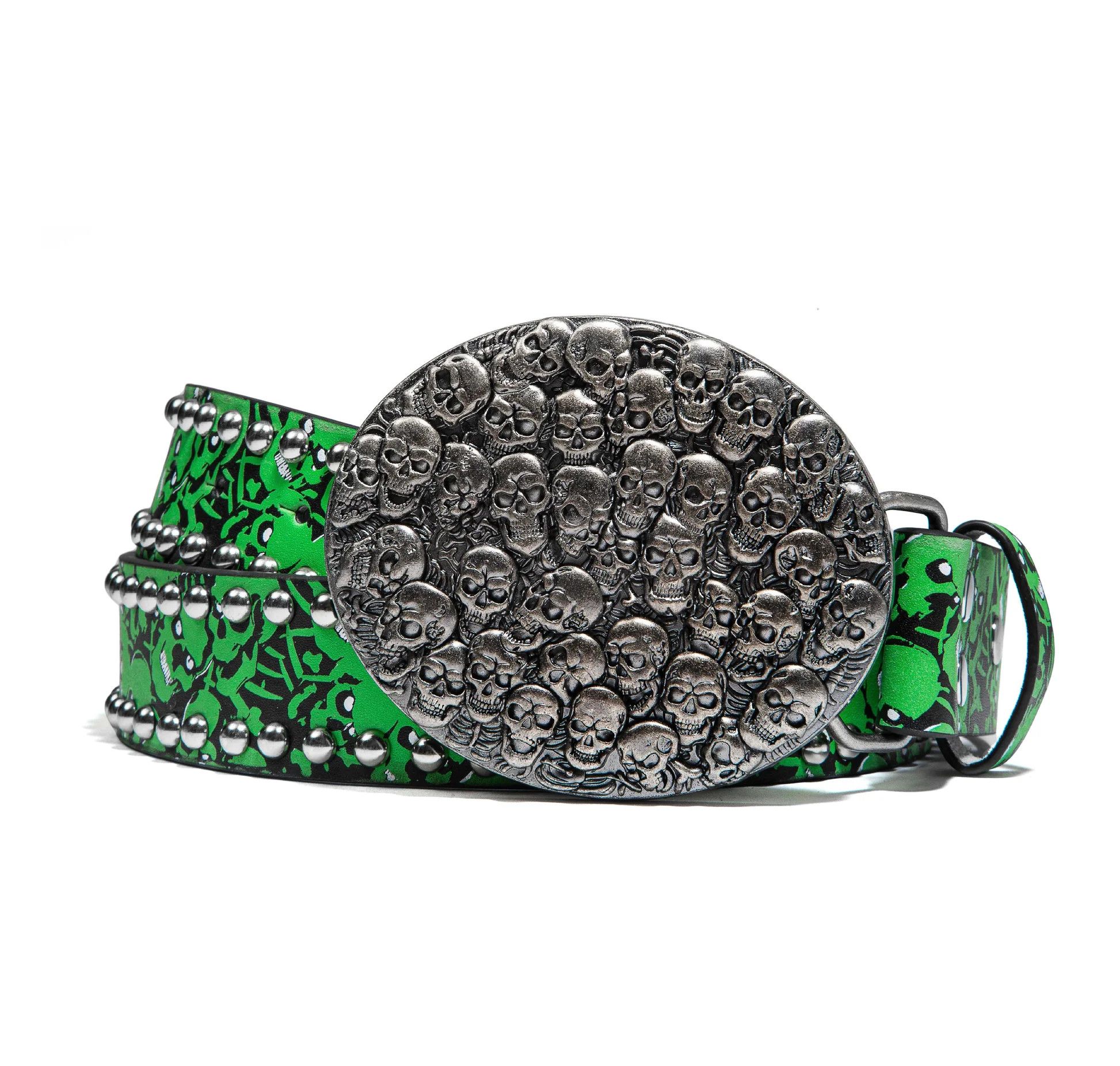 Other Stolen Arts "Skullpile" Green Belt Size 36 - 1 Preview