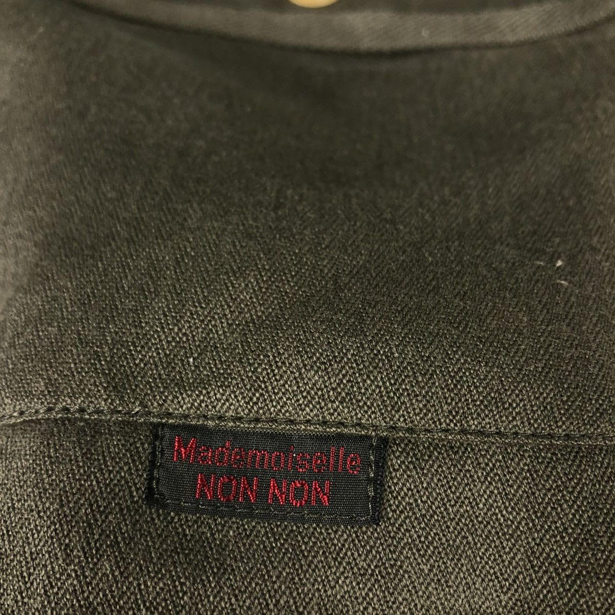 Japanese Brand 🔥VINTAGE CROPPED BUTTON JACKET MADEMOISELLE NON NON Size M / US 6-8 / IT 42-44 - 18 Thumbnail