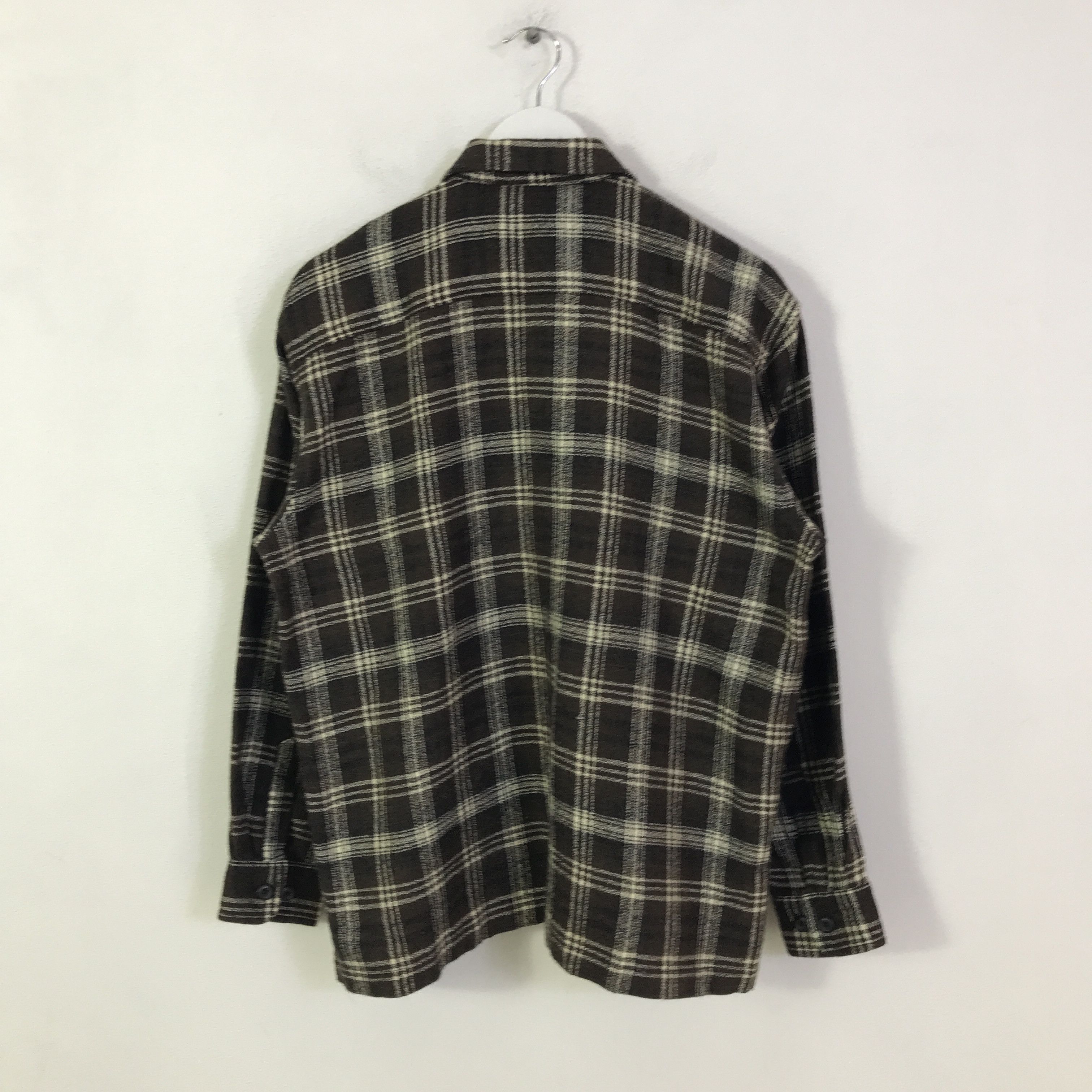 Uniqlo Vtg uniqlo tartan zip jacket K116B3 Size US M / EU 48-50 / 2 - 3 Thumbnail