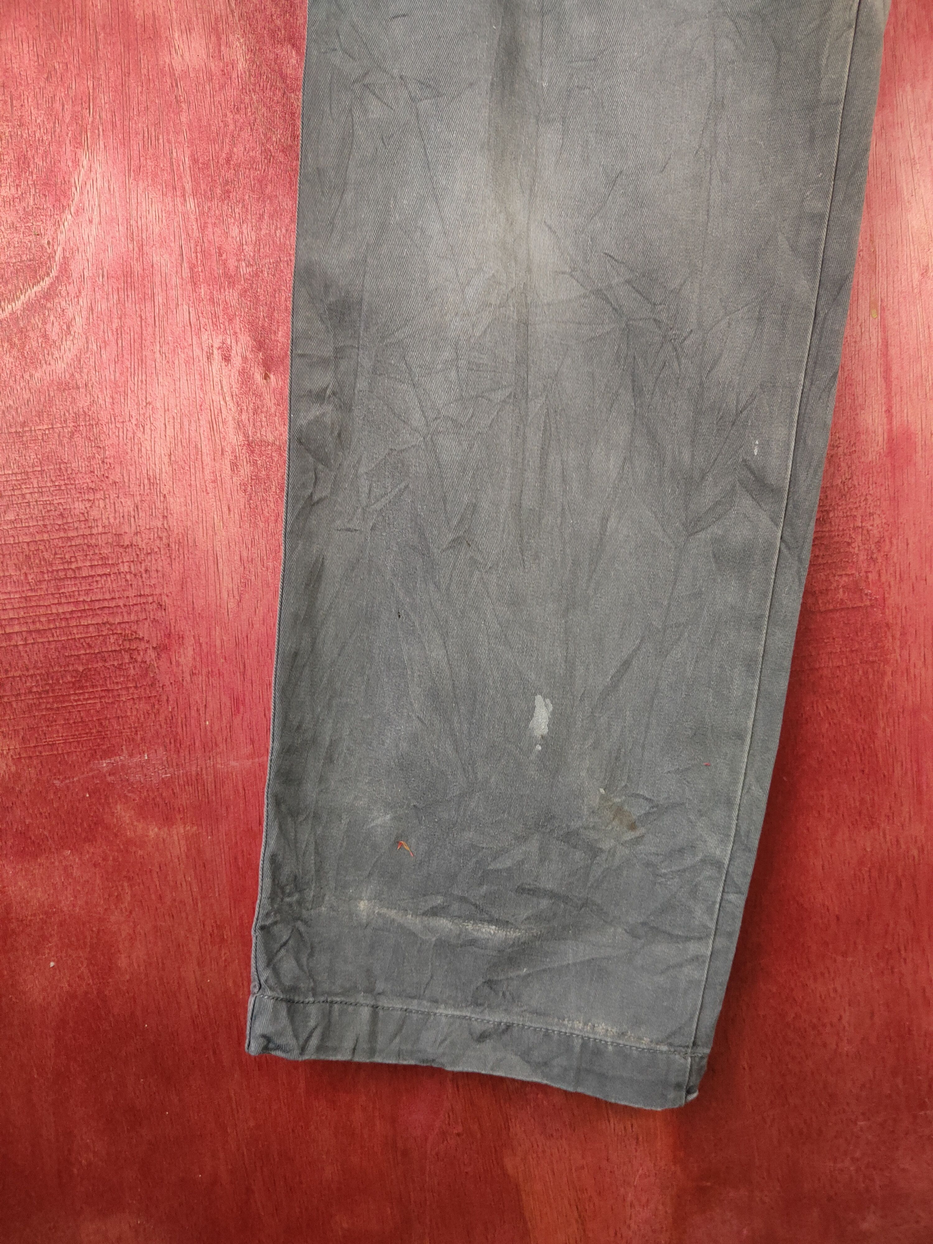 Japanese Brand Evenriver Dark Gray Faded Multipocket Cargo Pants #S1315 Size US 34 / EU 50 - 5 Thumbnail