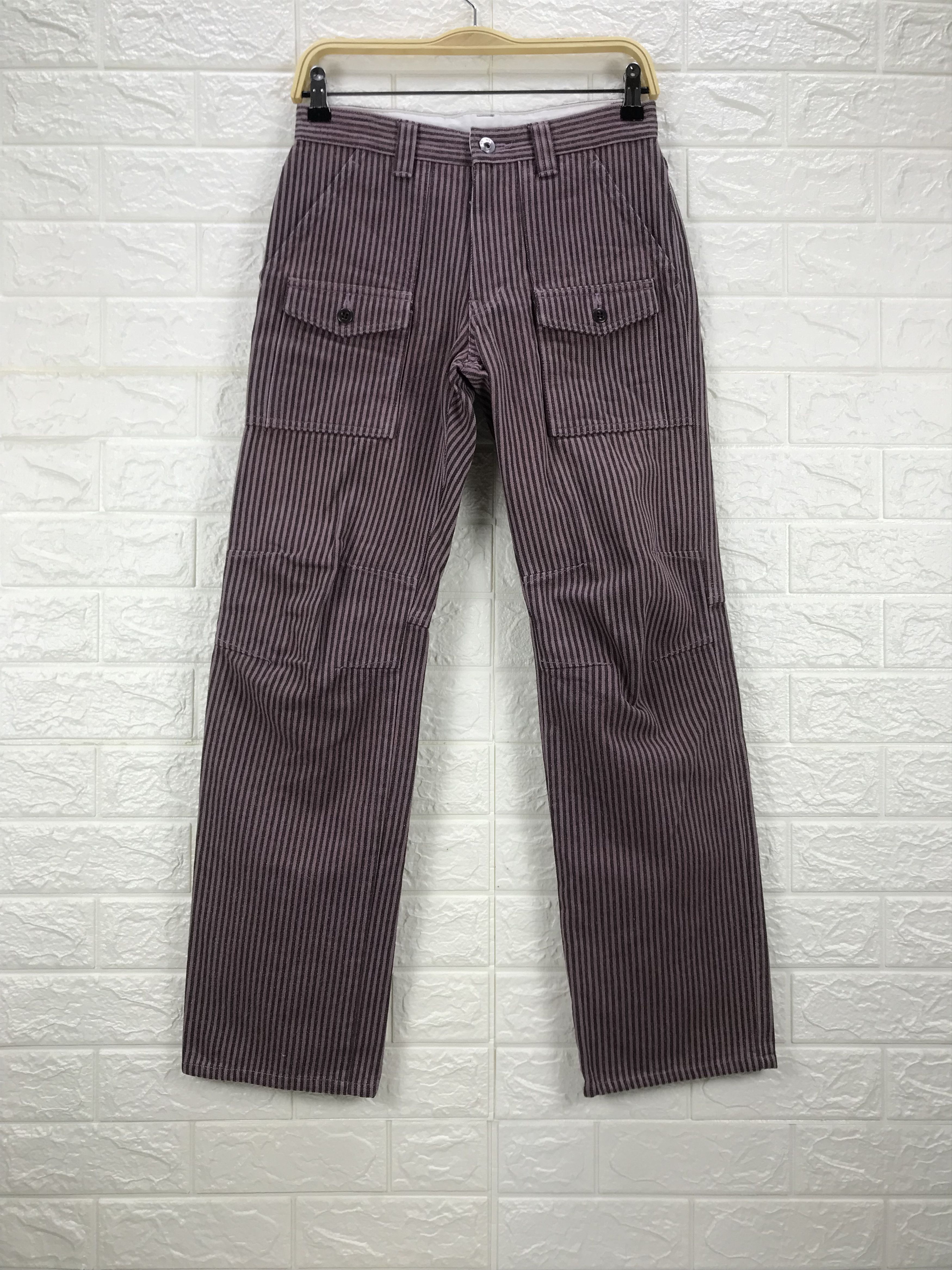 Vintage Boycott Striped Hickory Bush Pants