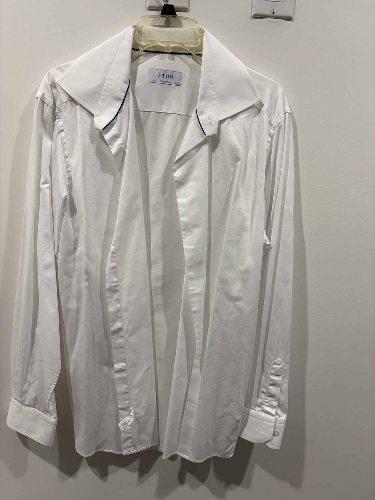 Eton 2x eton contemporary cut shirts Size 44R - 1 Thumbnail