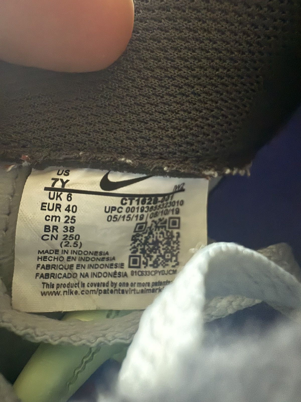 Nike Nike Air Force 1 LV8 3 GS Dunk Smash Size 7Y Gray Volt Red Size US 7 / EU 40 - 4 Thumbnail