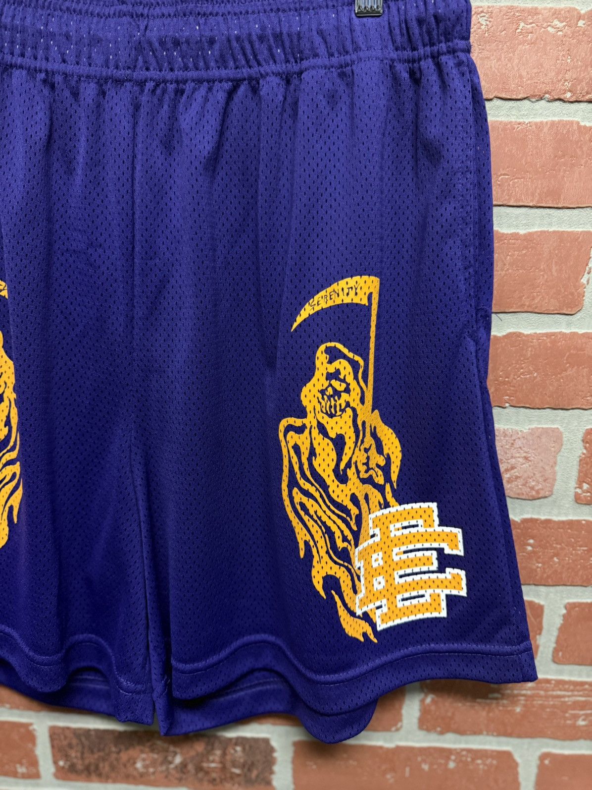 Eric Emanuel × Warren Lotas Eric Emanuel x Warren Lotas Mesh Shorts Purple Size XXL Size US 32 / EU 48 - 5 Thumbnail