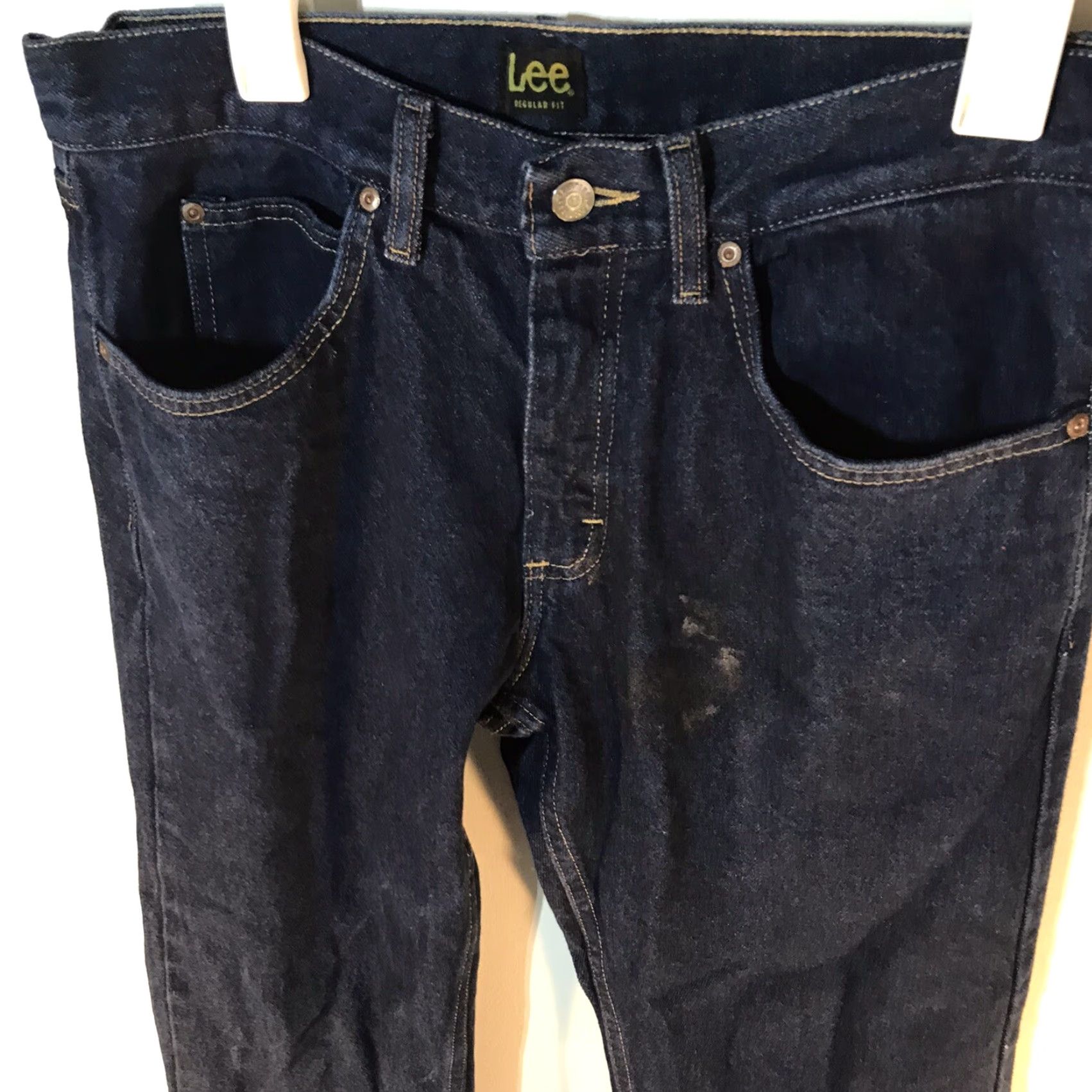 Lee VINTAGE Lee Classic Fit Jeans Mens Size 32X32 Blue 90s Straight Denim Cotton Size US 32 / EU 48 - 2 Thumbnail