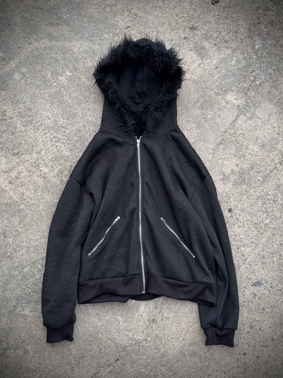 14th Addiction Fur Hoodie Shein Japanese Boxy Fits Size US L / EU 52-54 / 3 - 2 Thumbnail