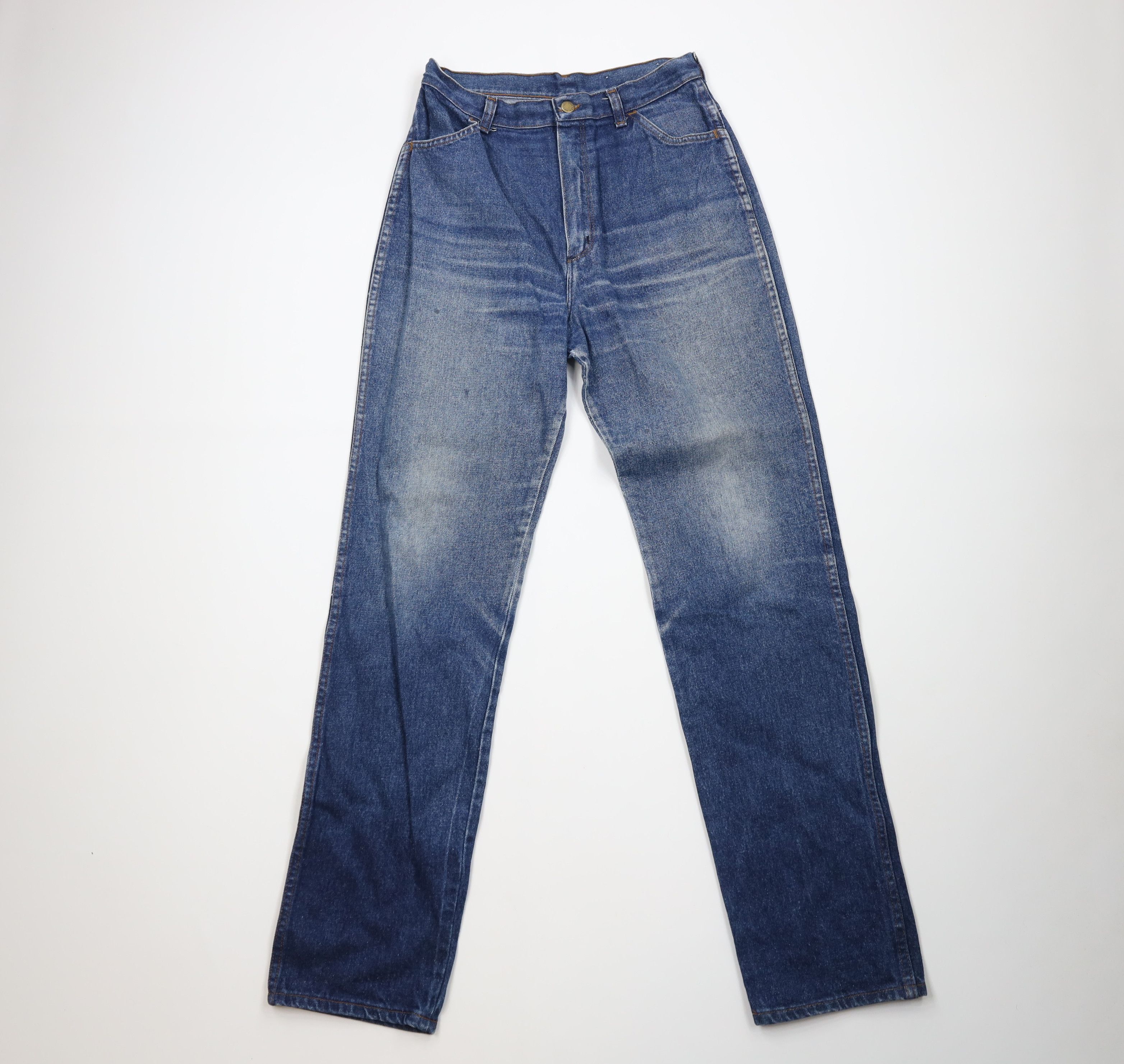 Vintage Vintage 80s 90s Streetwear Western Straight Leg Jeans Size 34" / US 12 / IT 48 - 1 Thumbnail