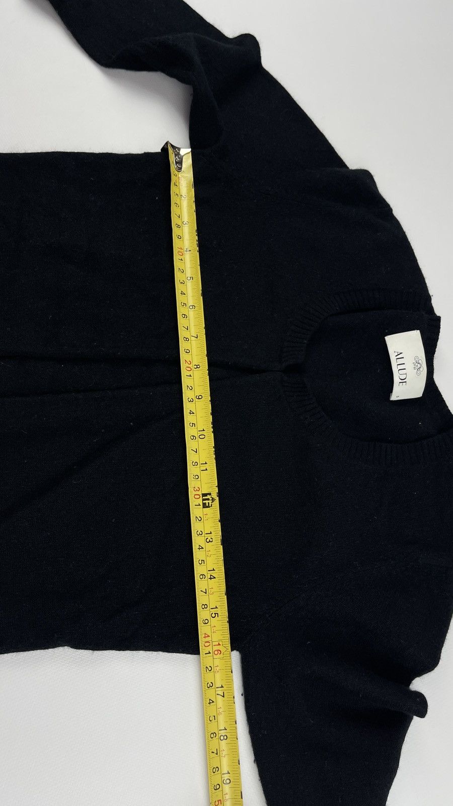 Allude Allude 100% Cashmere Black Cardigan Size S / US 4 / IT 40 - 8 Thumbnail