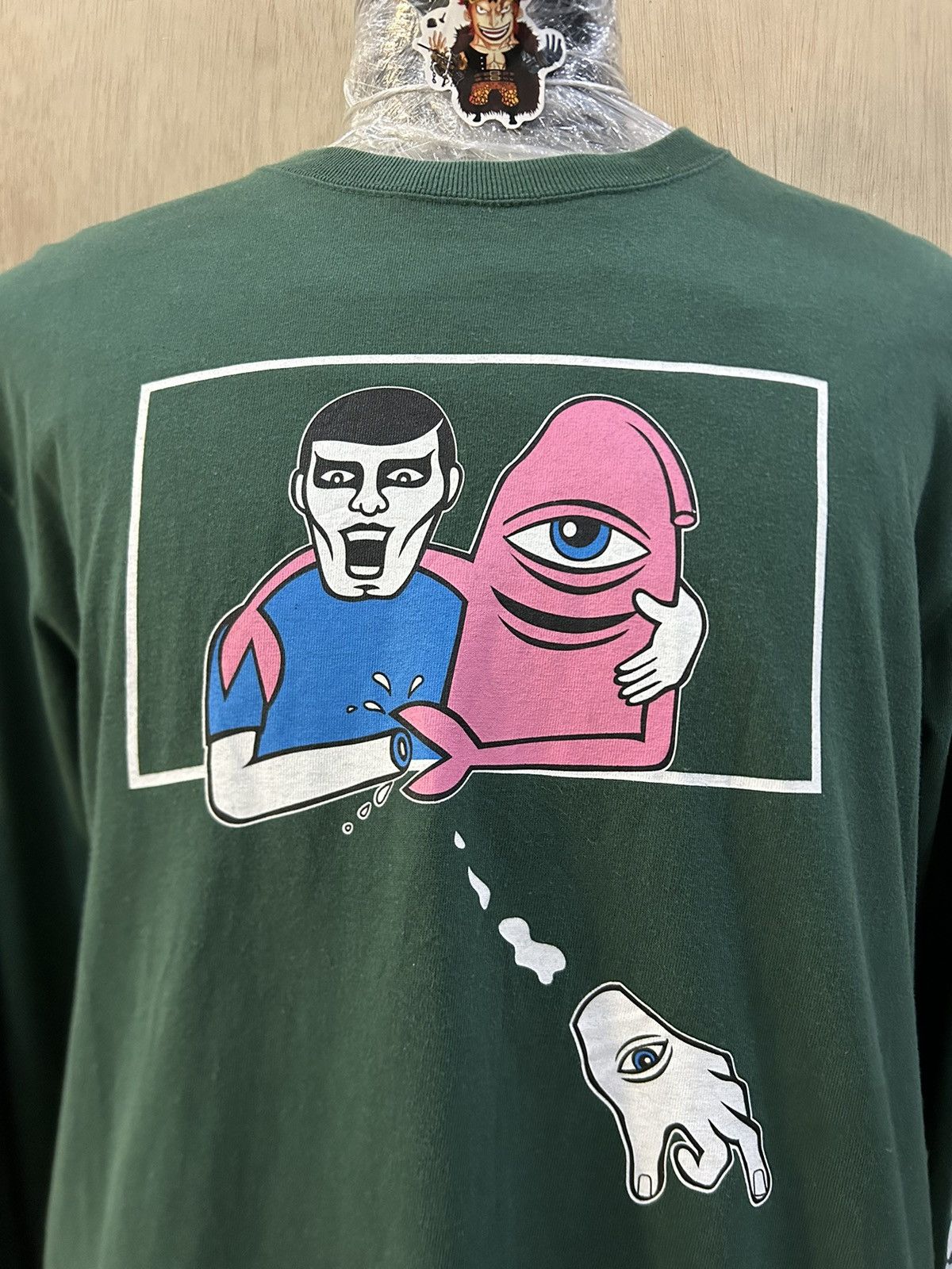 Toy Machine Toy Machine Skateboard x Punk Drunkers Clothing Japan Tee Size US L / EU 52-54 / 3 - 3 Thumbnail