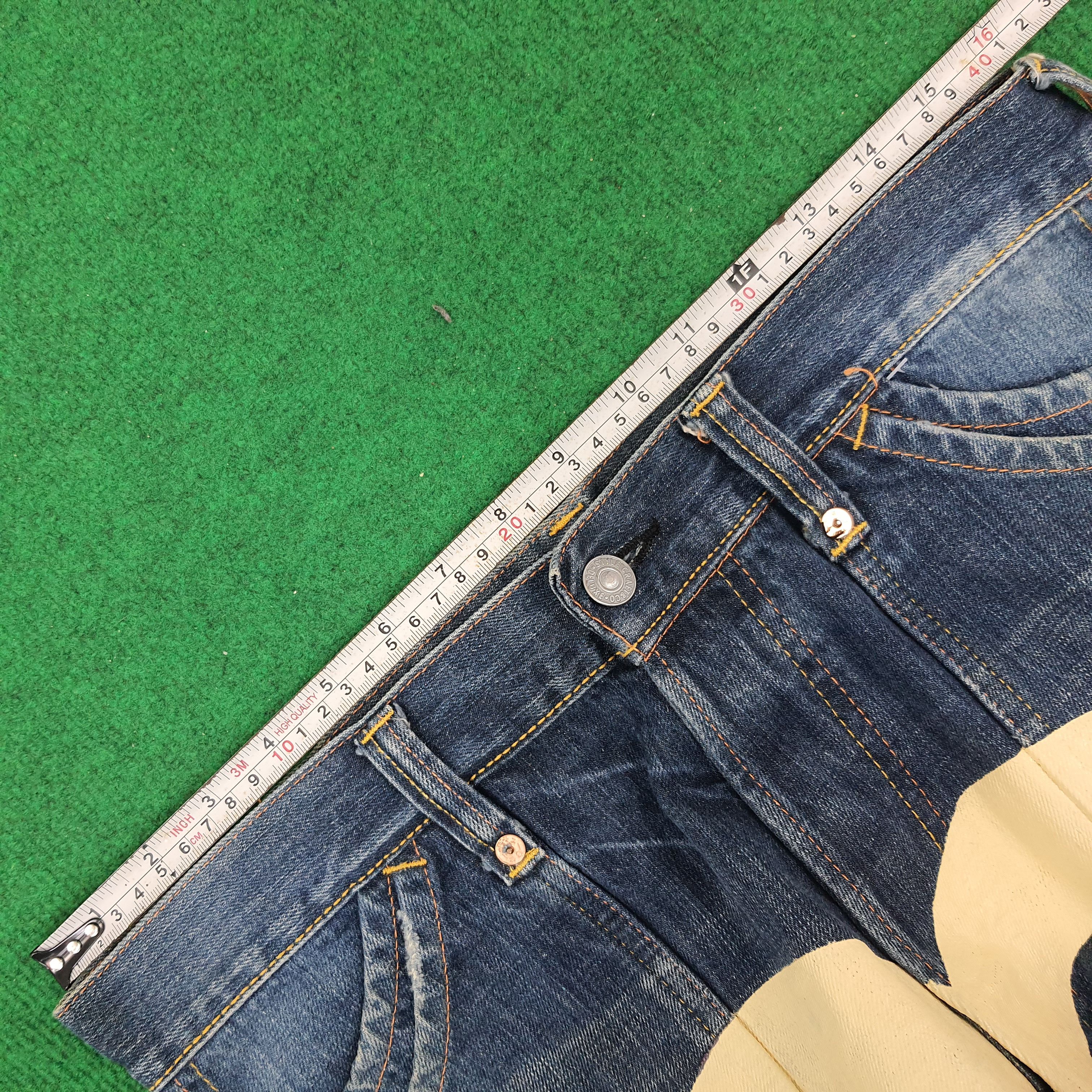 Evisu Vintage Evisu Cargo Style Custom Daicock Japan Brand Jeans Size US 31 - 11 Thumbnail