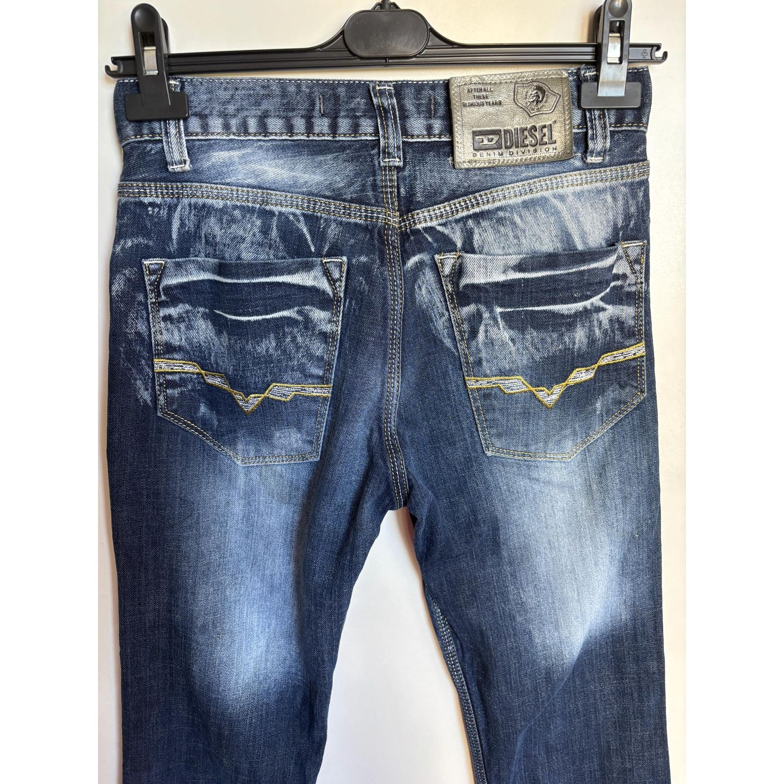 Diesel Diesel Denim Division Jeans W29 Y2K Italy Made Black Label Size US 29 - 8 Thumbnail