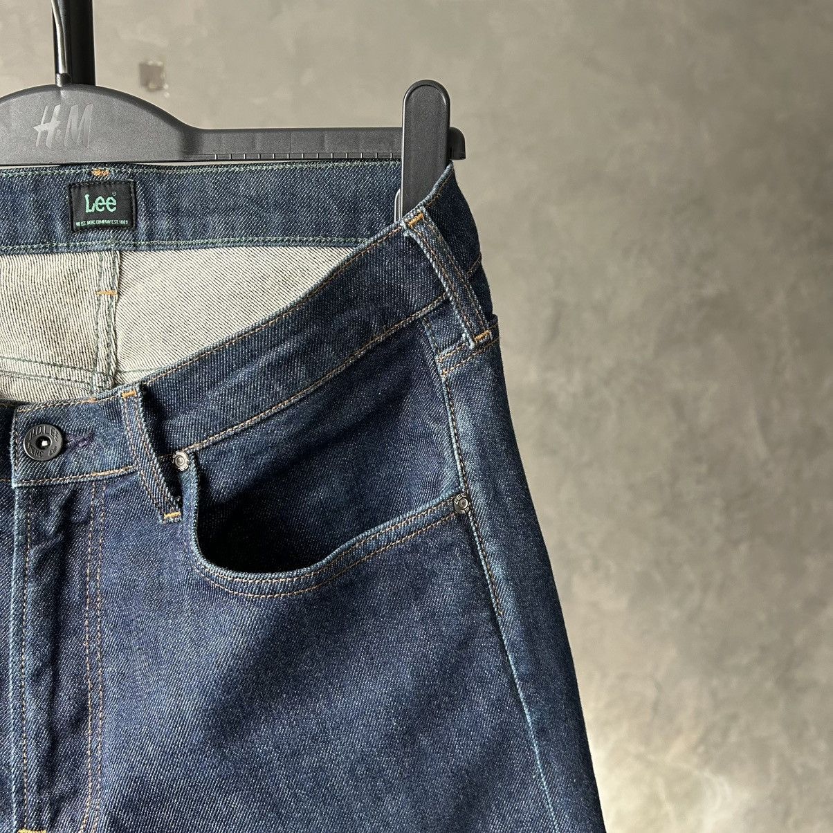 Lee LEE Luke Premium Selvedge Candiani Jeans 33/32 Size US 33 - 8 Thumbnail
