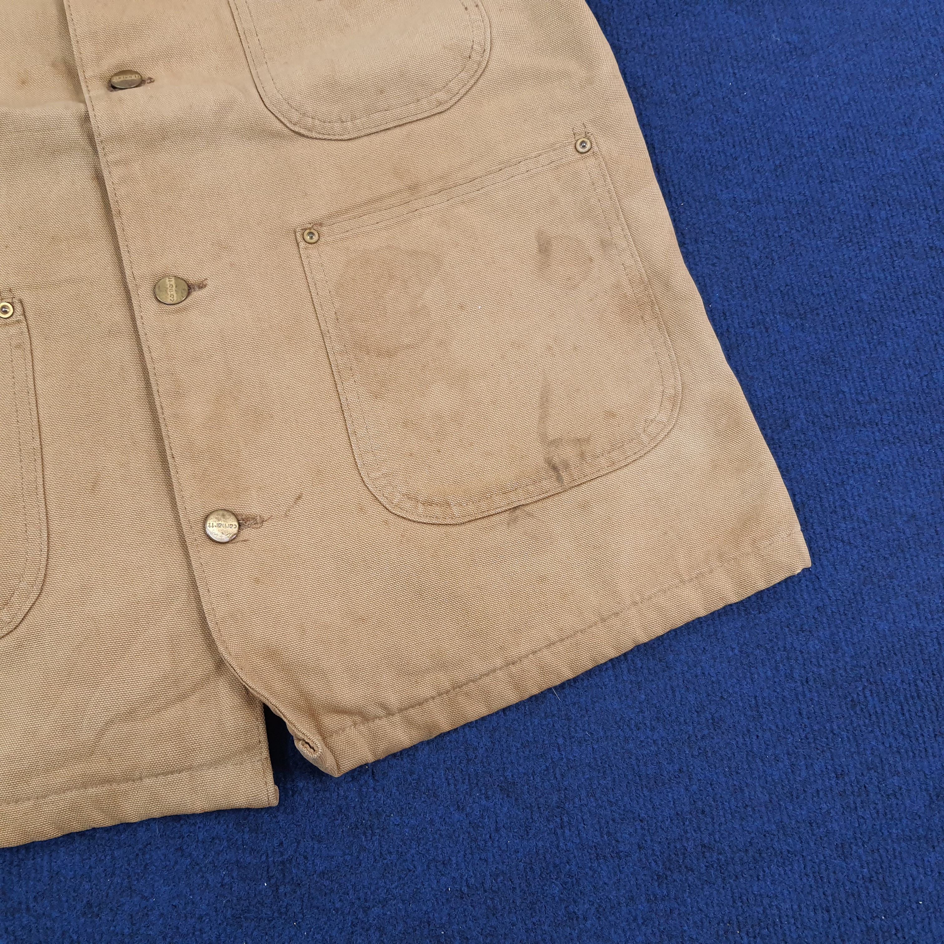 Carhartt × Vintage Vintage Carhartt Detroit Workwear Jacket Size US XL / EU 56 / 4 - 10 Thumbnail