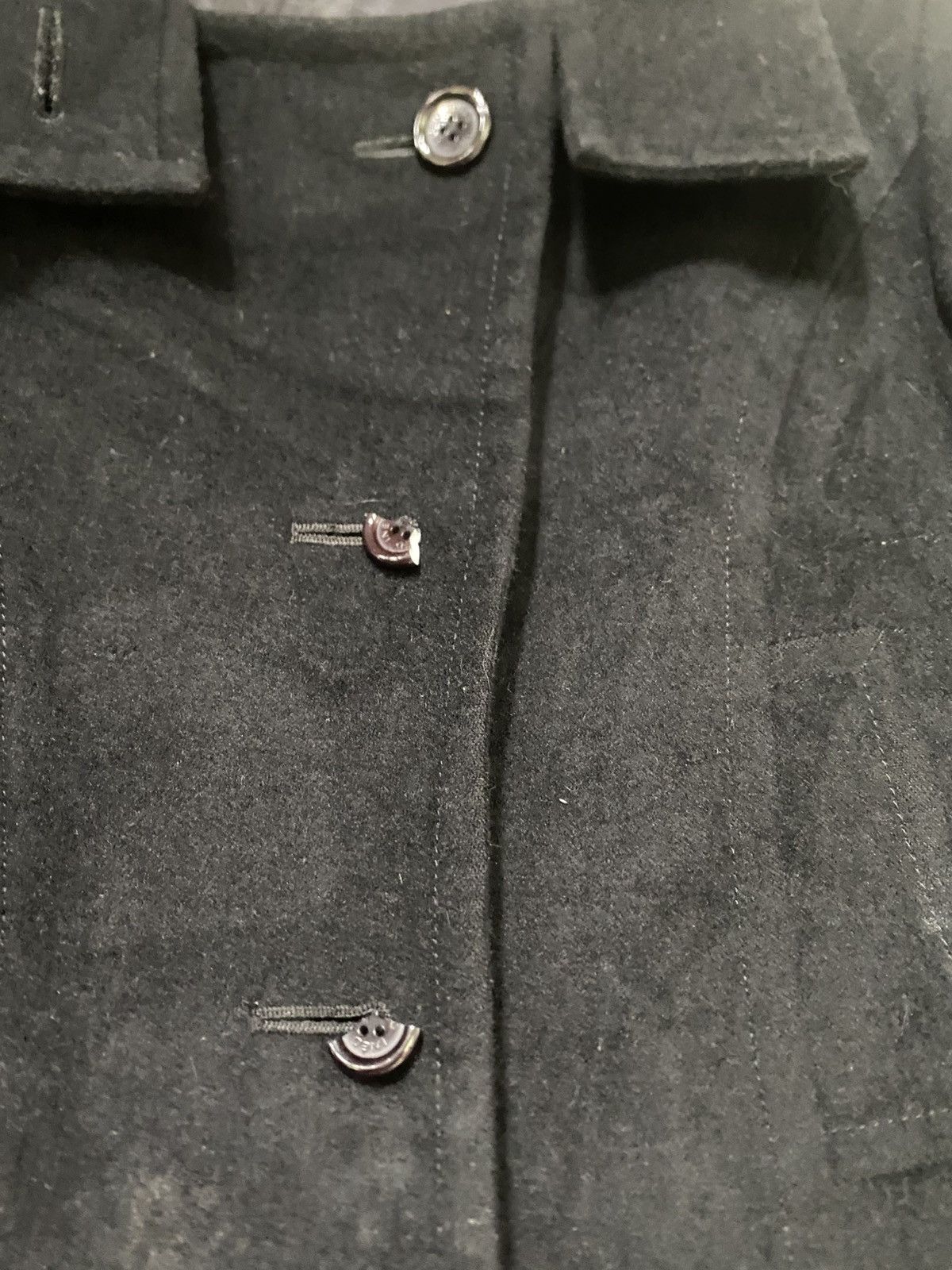 Designer × Japanese Brand × Yohji Yamamoto INED By Yohji Yamamoto Wool Trench Coat Size M / US 6-8 / IT 42-44 - 6 Thumbnail