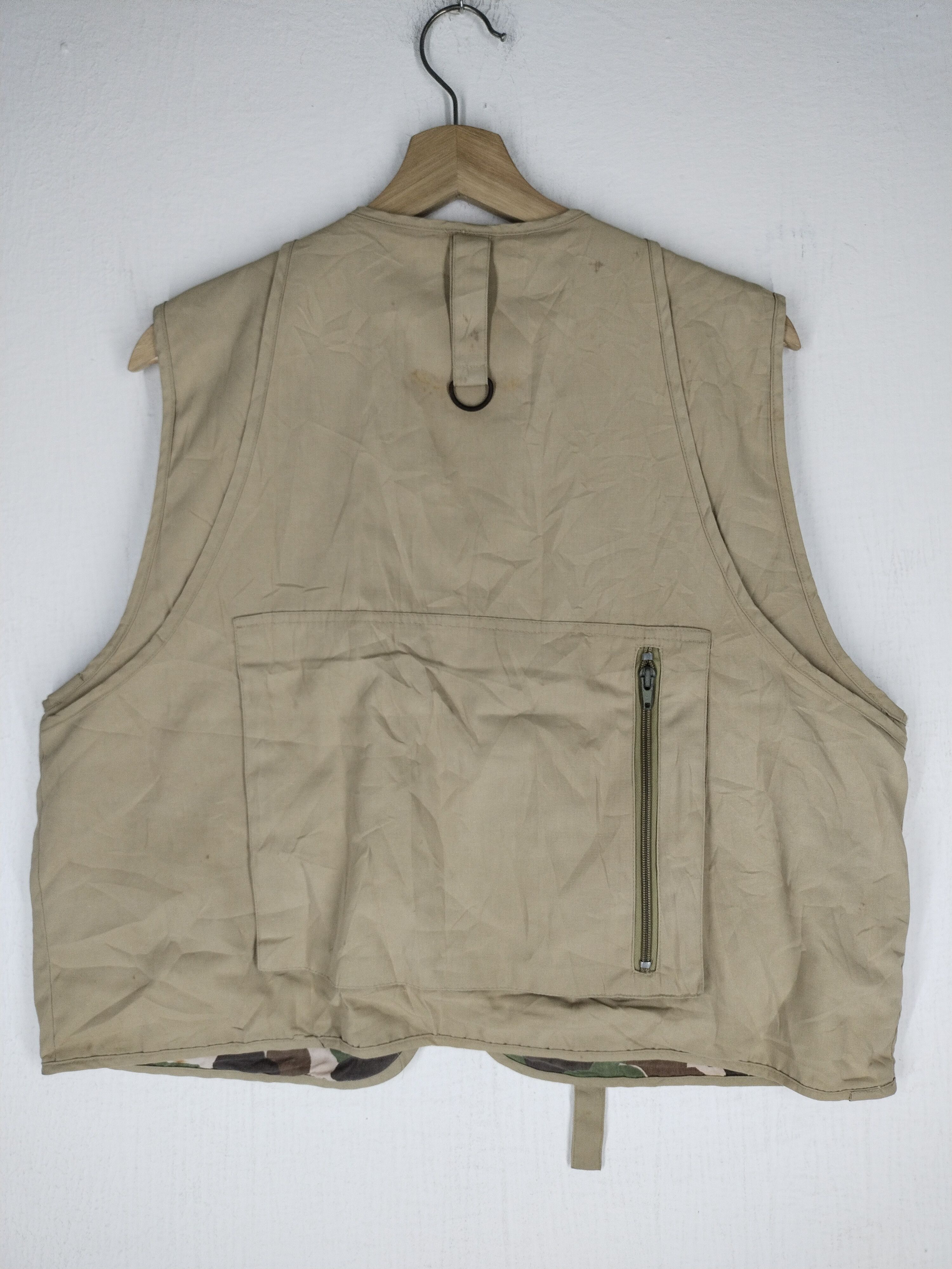 Gear for Sports 🔥 Vtg Camo Vest Reversible Tactical Pocket Size US L / EU 52-54 / 3 - 9 Thumbnail