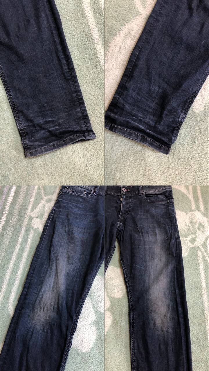 Diesel Diesel Jeans Tepphar Slim Carrot Stretch Denim Distressed Size US 32 / EU 48 - 7 Thumbnail