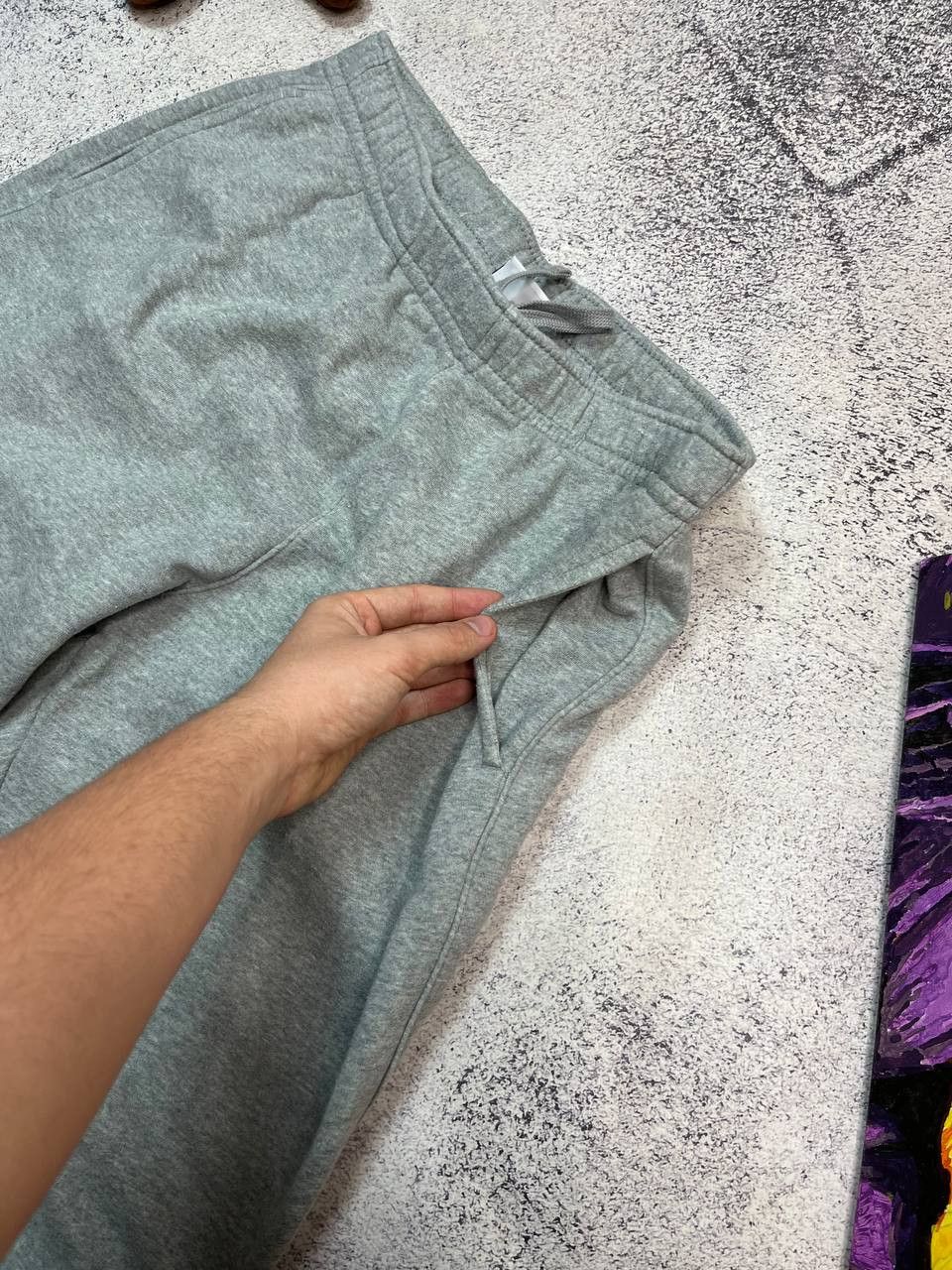 Nike Vintage y2k Nike Classic Grey Sweatpants Joggers Size US 33 - 4 Thumbnail