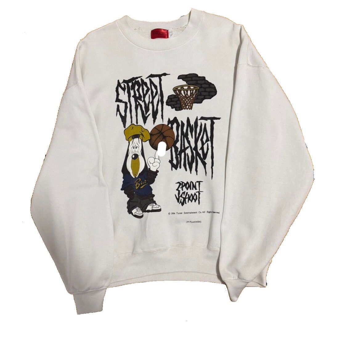 Cartoon Network × Vintage 1994 Droopy Street basketball 3 point shooter. Size US S / EU 44-46 / 1 - 1 Thumbnail
